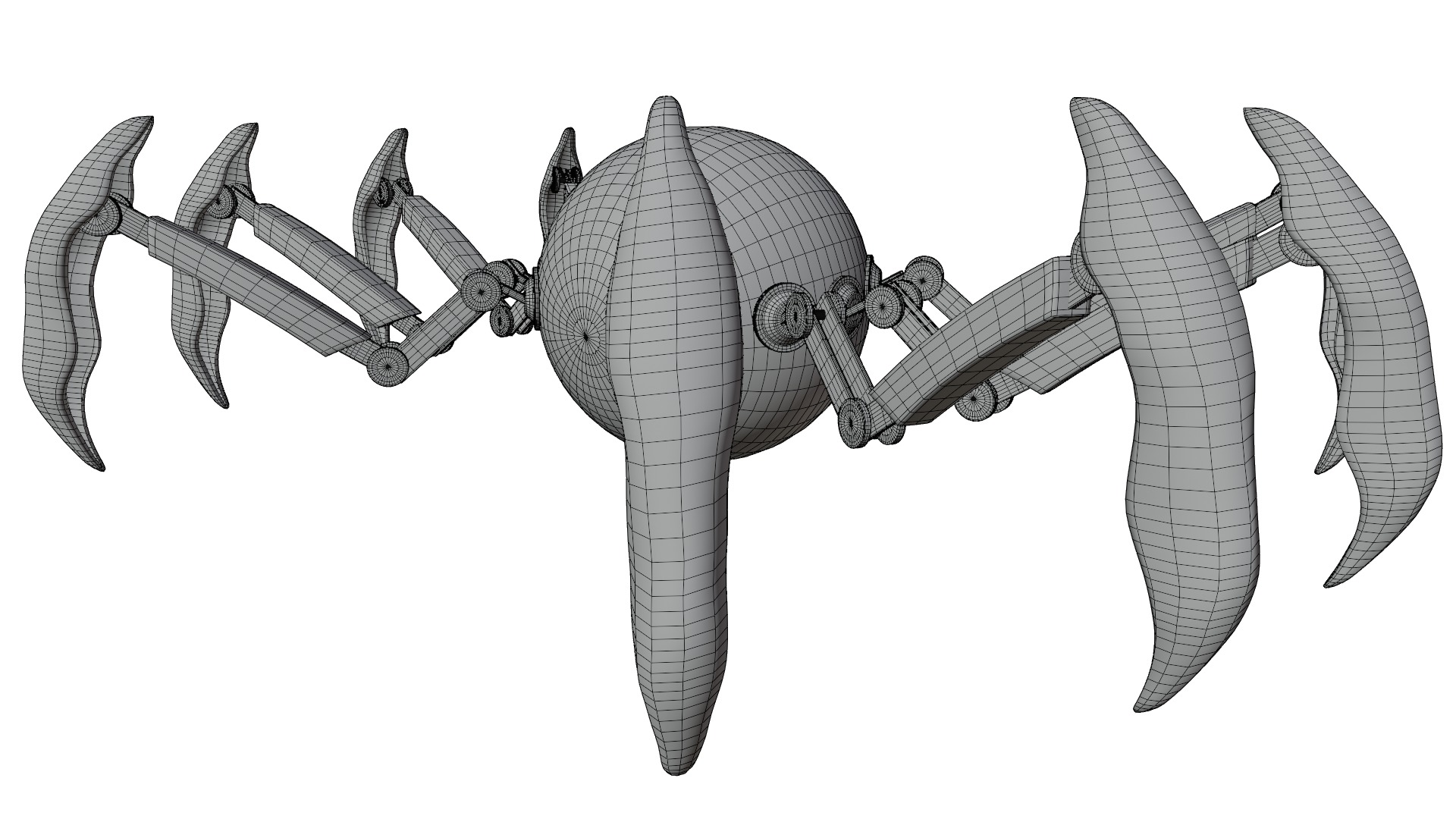 Mechanical Crab 3D model_15