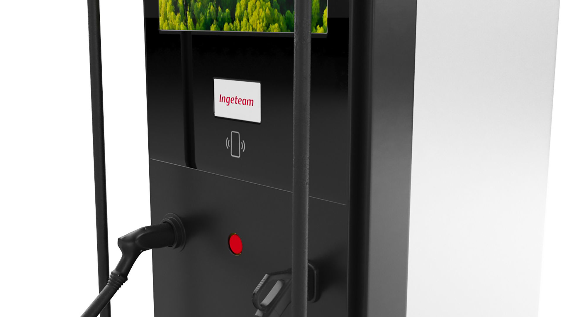 Ingeteam Ingerev Rapid ST200 EV Charging Station 3D model_11