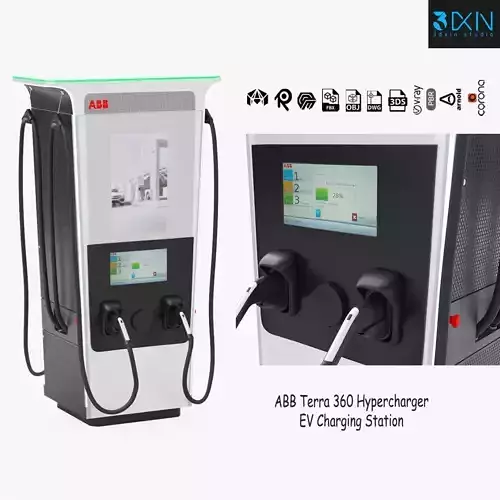 ABB Terra 360 Hypercharger EV Charging Station