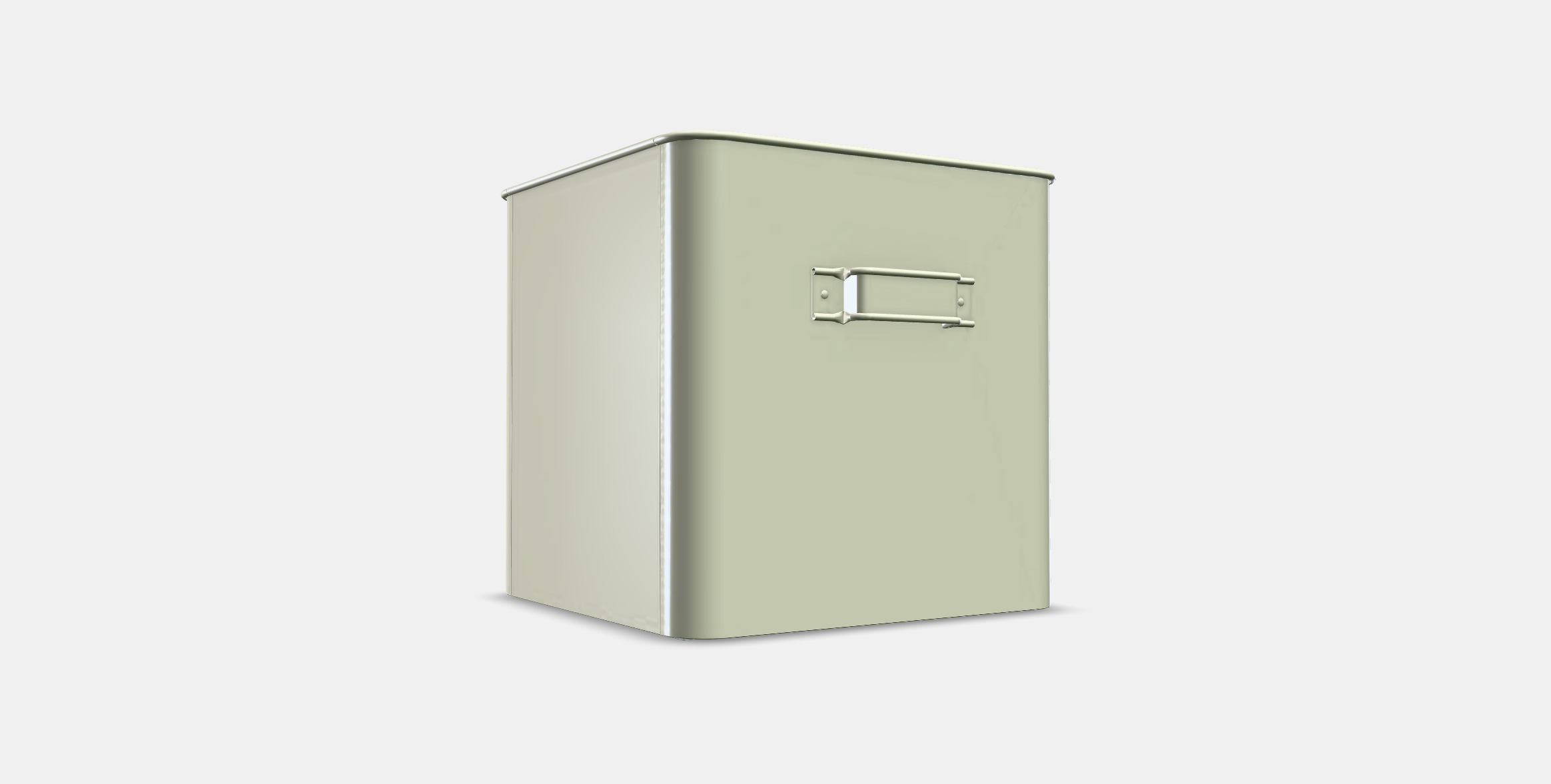 PLOGFARA Storage box 1 Low-poly 3D model_2