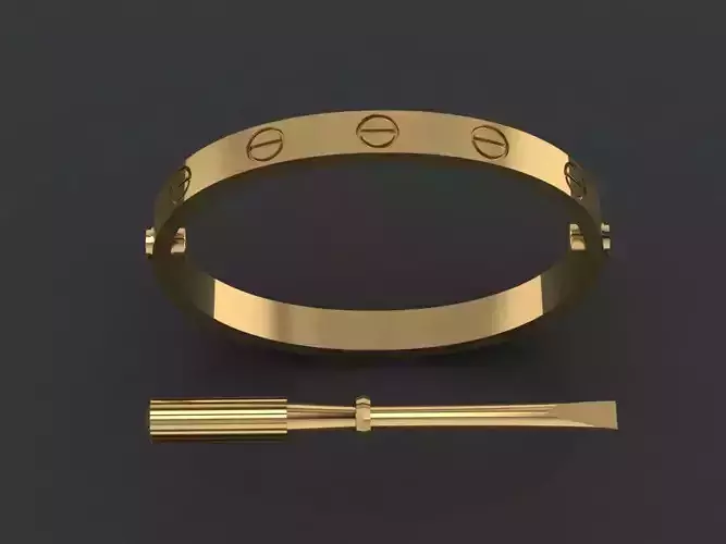LOVE BRACELET 14 SIZE 3D print model
