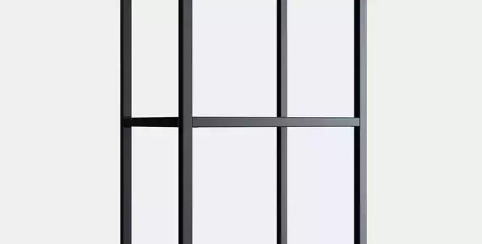 ENHET Wall fr w shelves 4