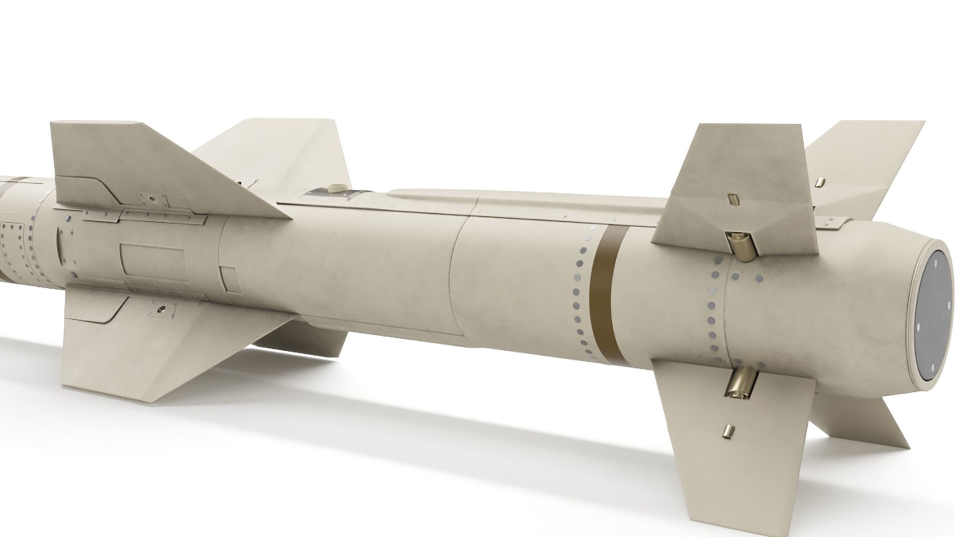 AGM 84 Harpoon Missile 3D model | CGTrader