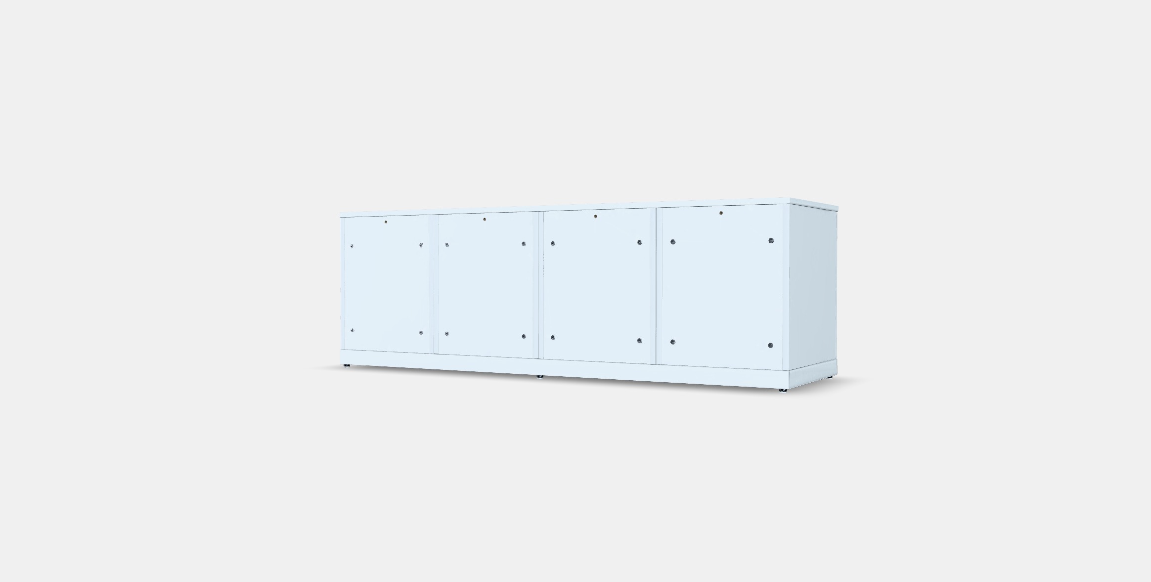 NORDLI Chest of 6 drawers 6 Low-poly 3D model_5