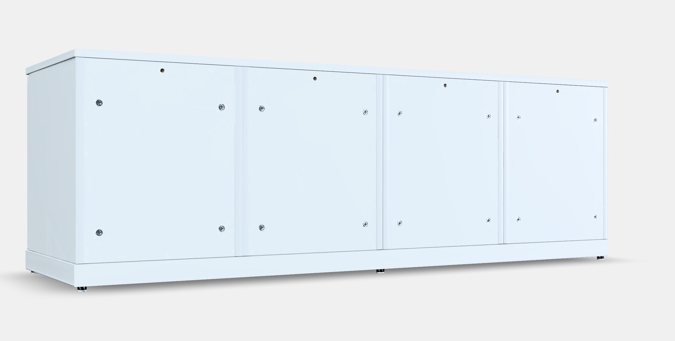 NORDLI Chest of 6 drawers 6 Low-poly 3D model_2