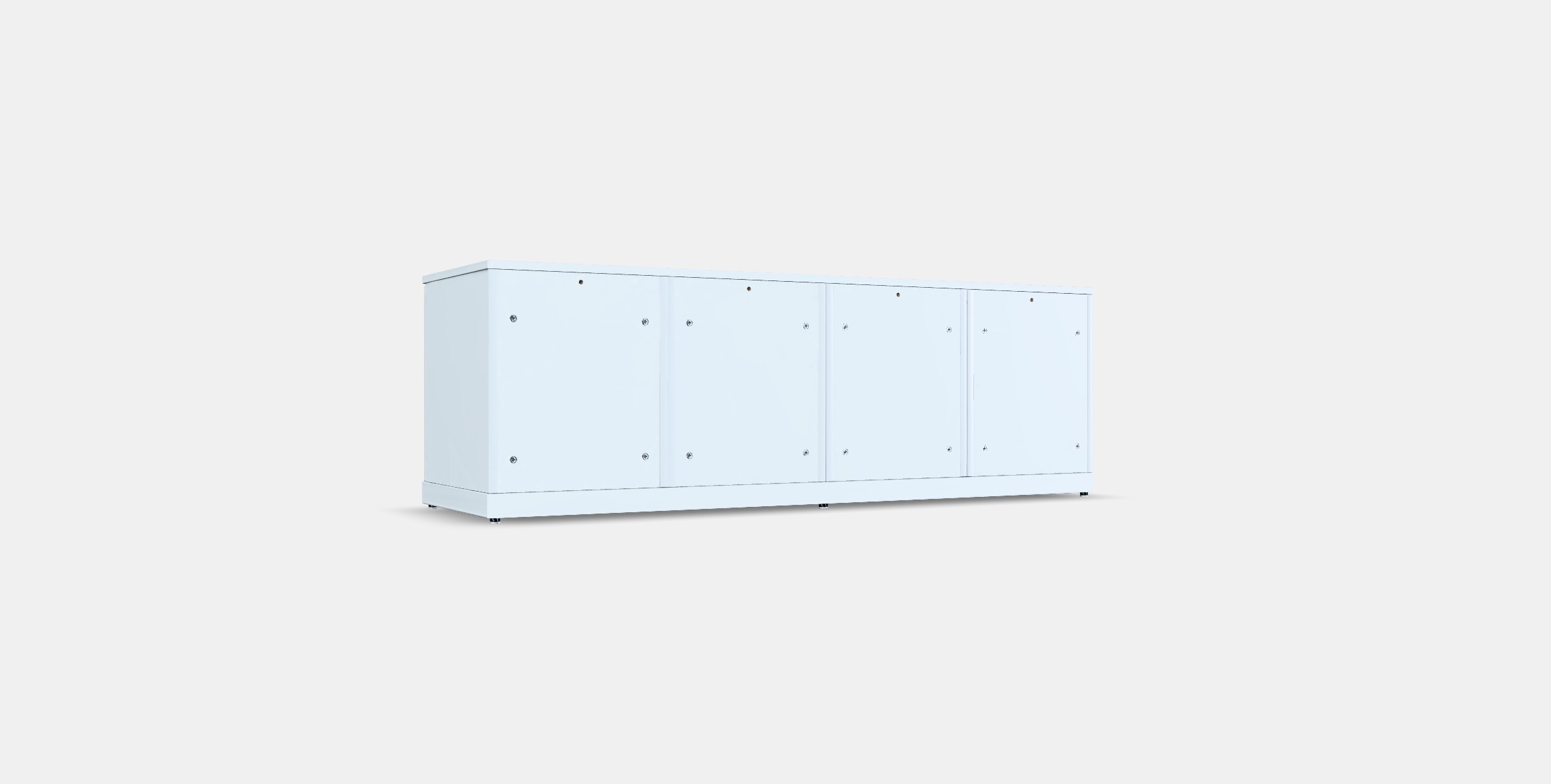 NORDLI Chest of 6 drawers 6 Low-poly 3D model_16