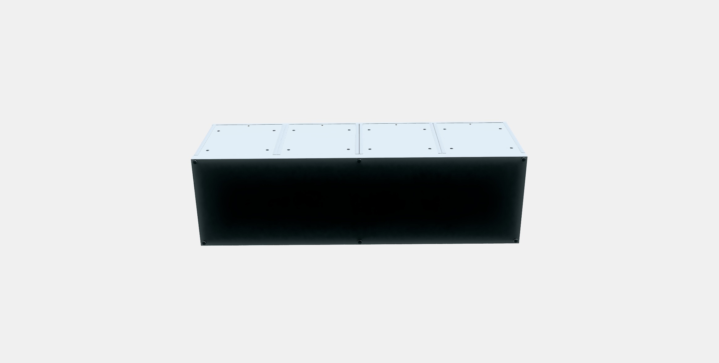NORDLI Chest of 6 drawers 6 Low-poly 3D model_8