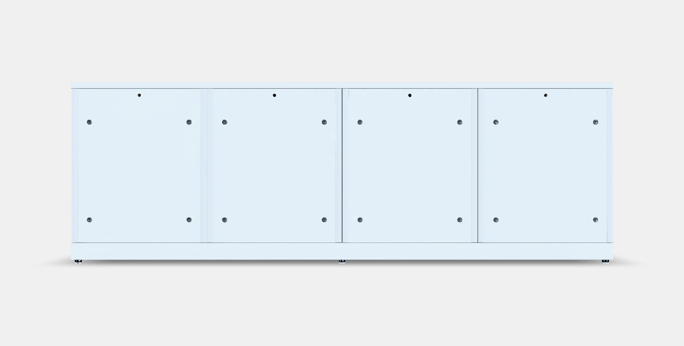NORDLI Chest of 6 drawers 6 Low-poly 3D model_15