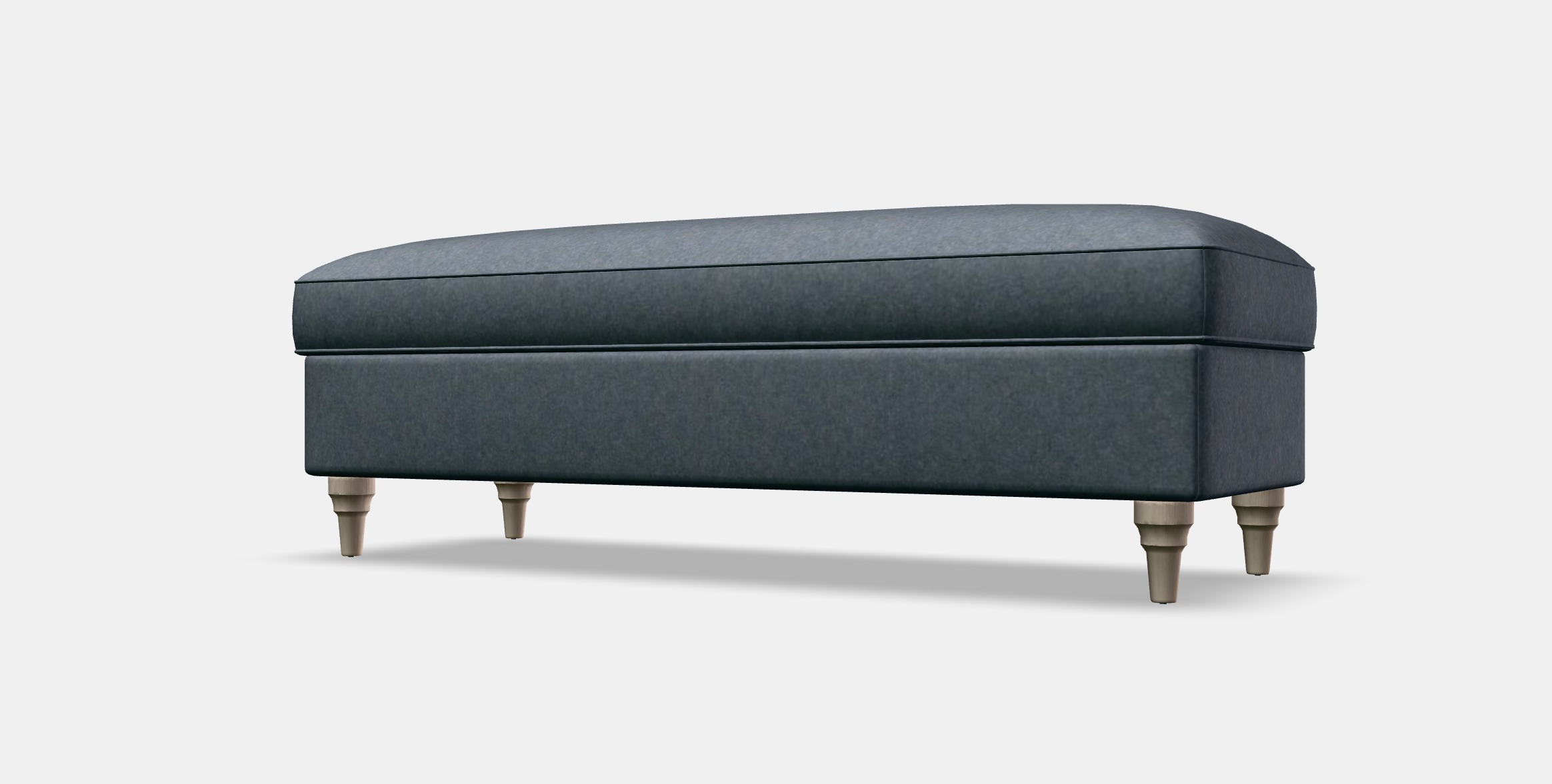 ESSEBODA Bench with storage Low-poly 3D model_13