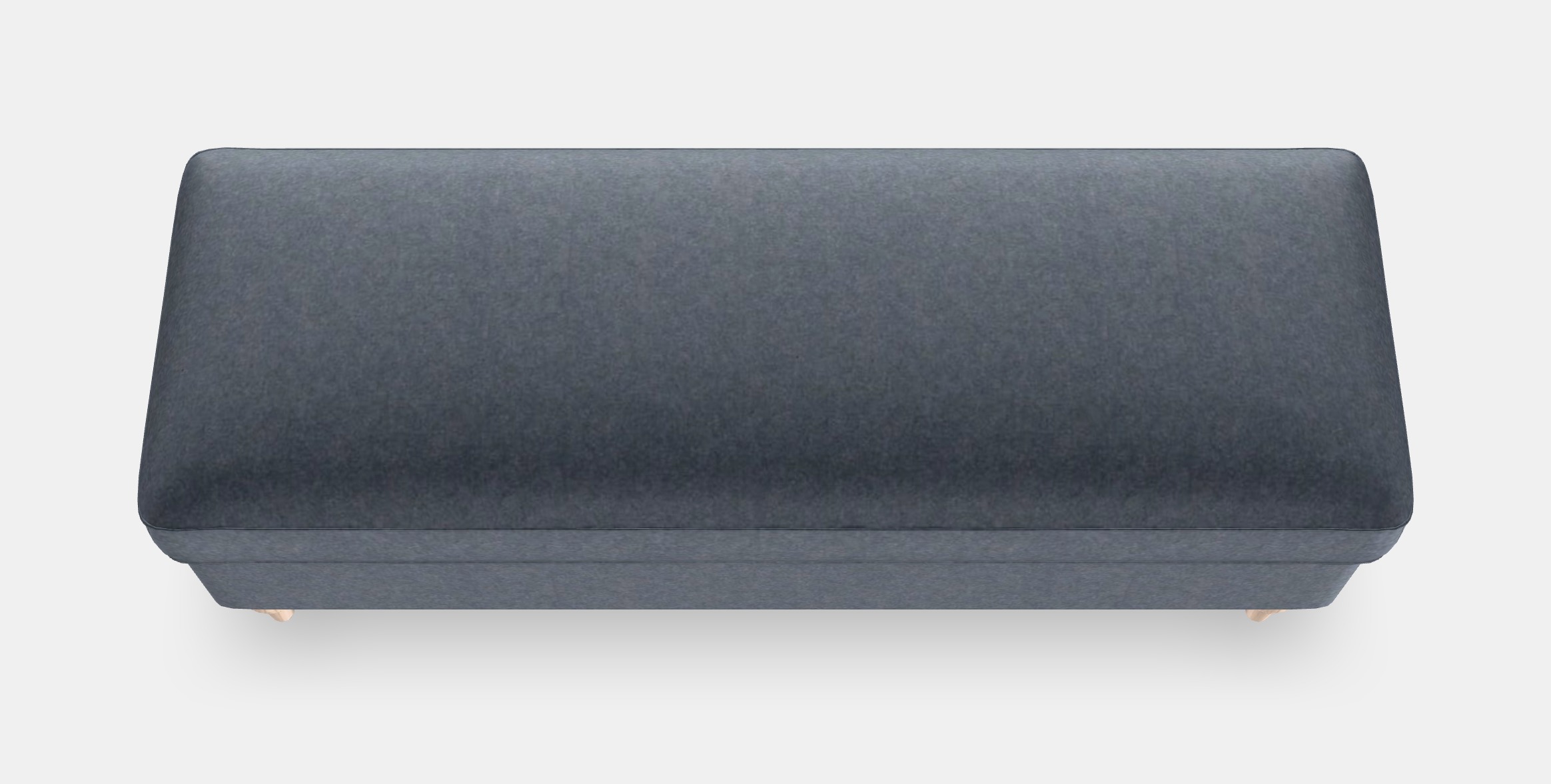 ESSEBODA Bench with storage Low-poly 3D model_4