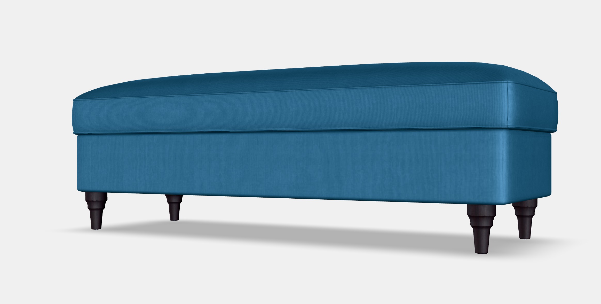 ESSEBODA Bench with storage 1 Low-poly 3D model_6