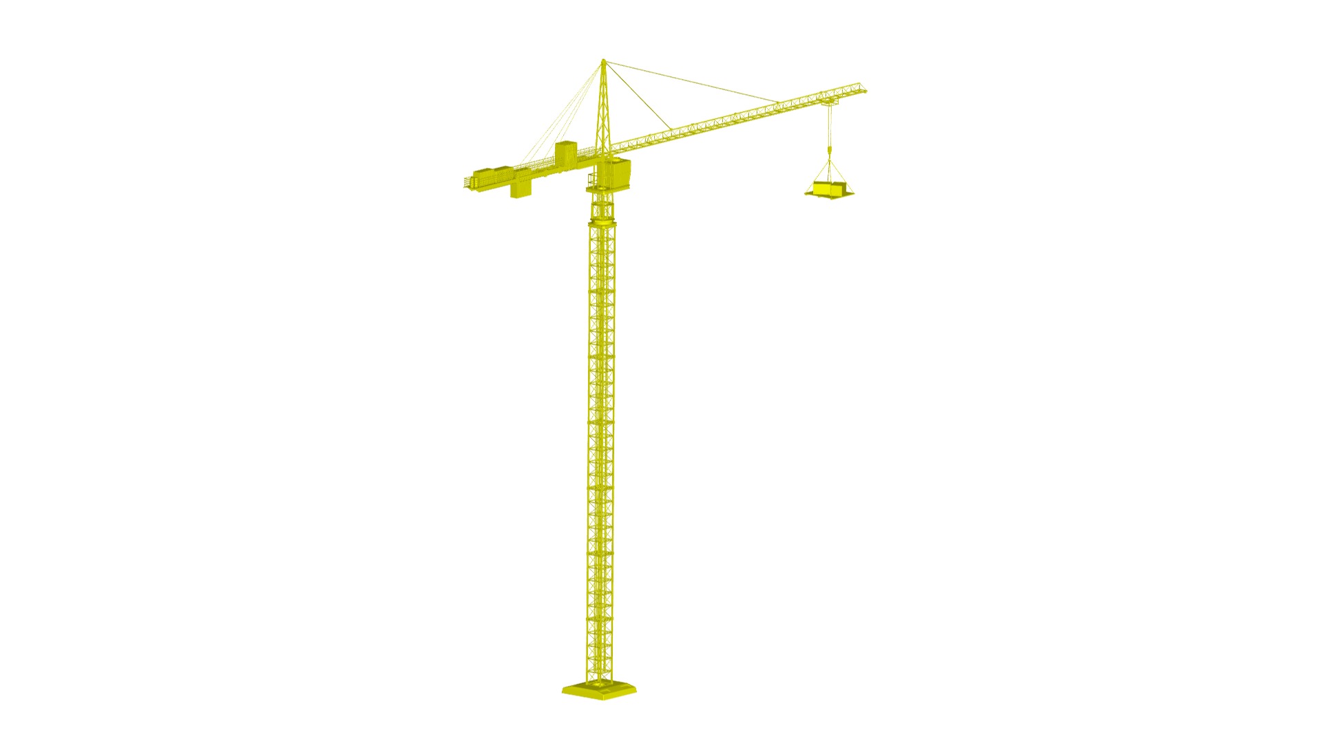  crane  3D model_1