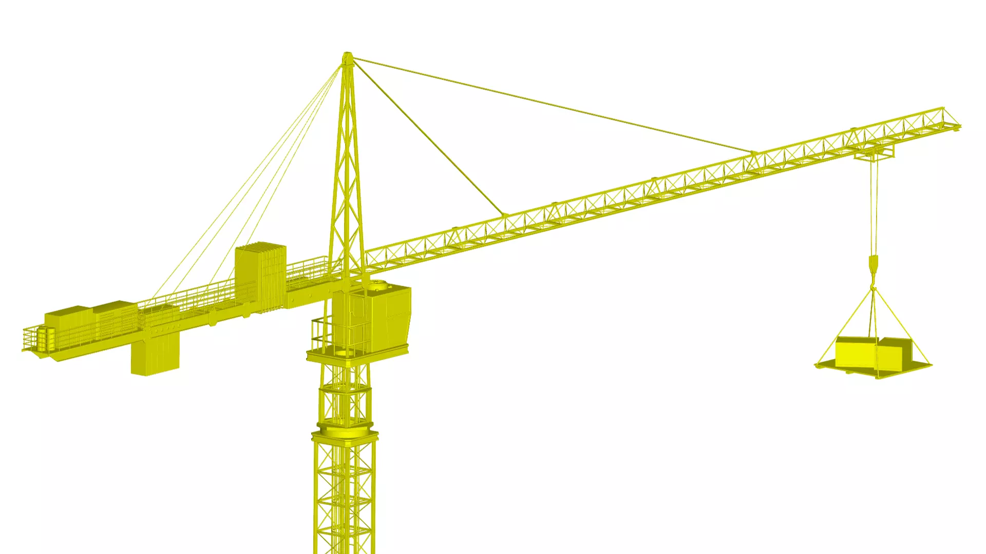  crane  3D model_0
