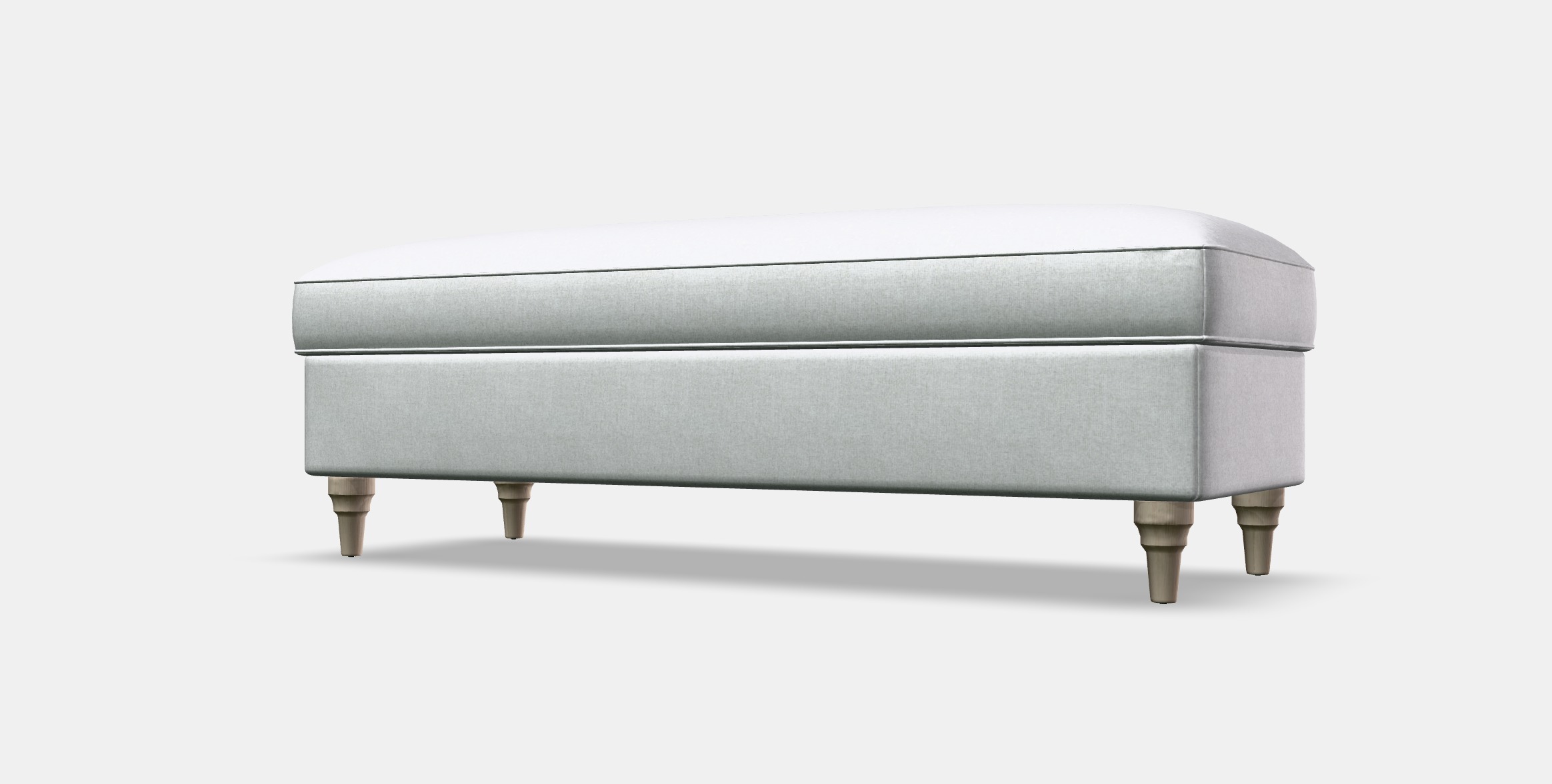 ESSEBODA Bench with storage 2 Low-poly 3D model_12