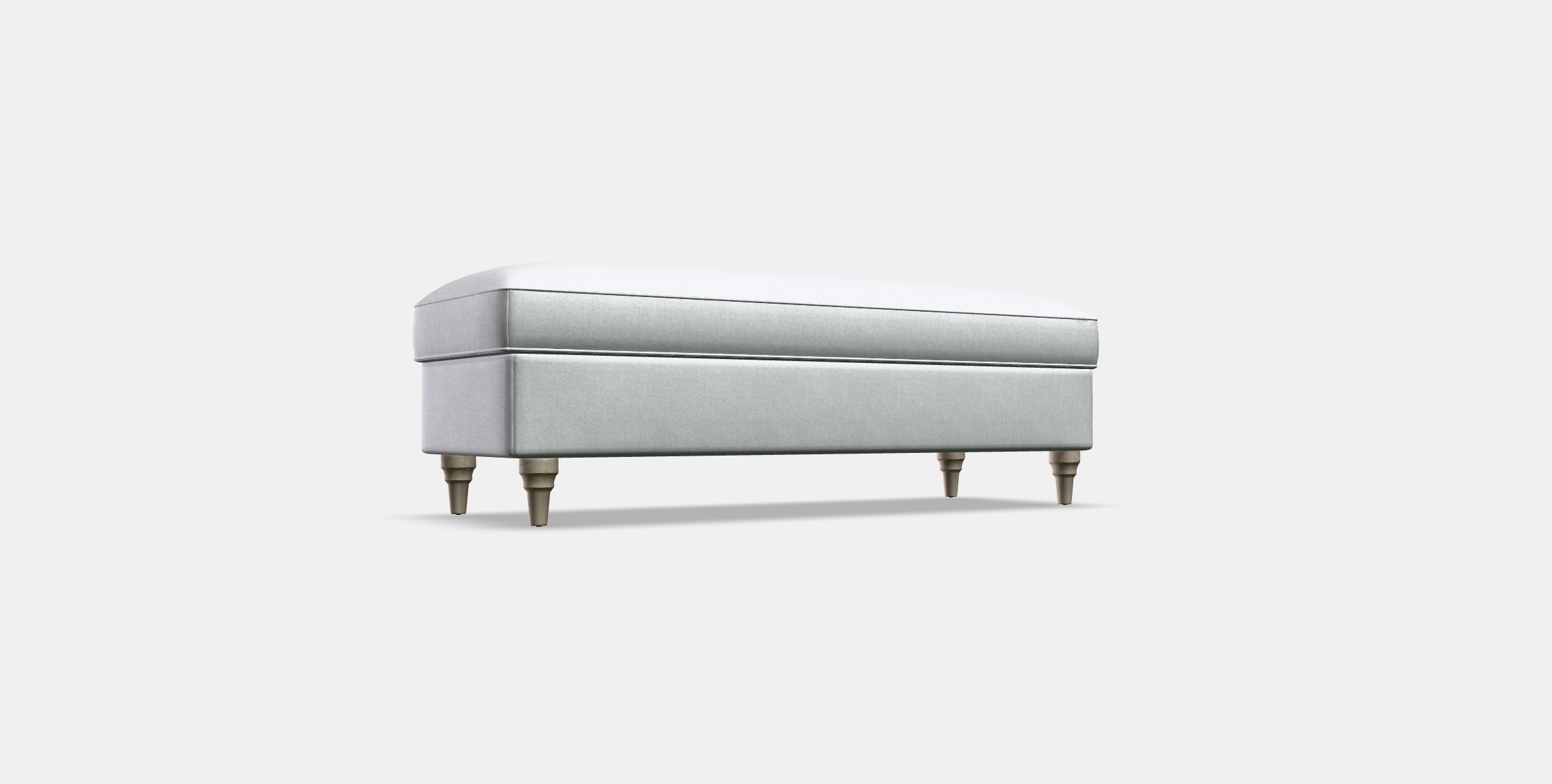 ESSEBODA Bench with storage 2 Low-poly 3D model_5