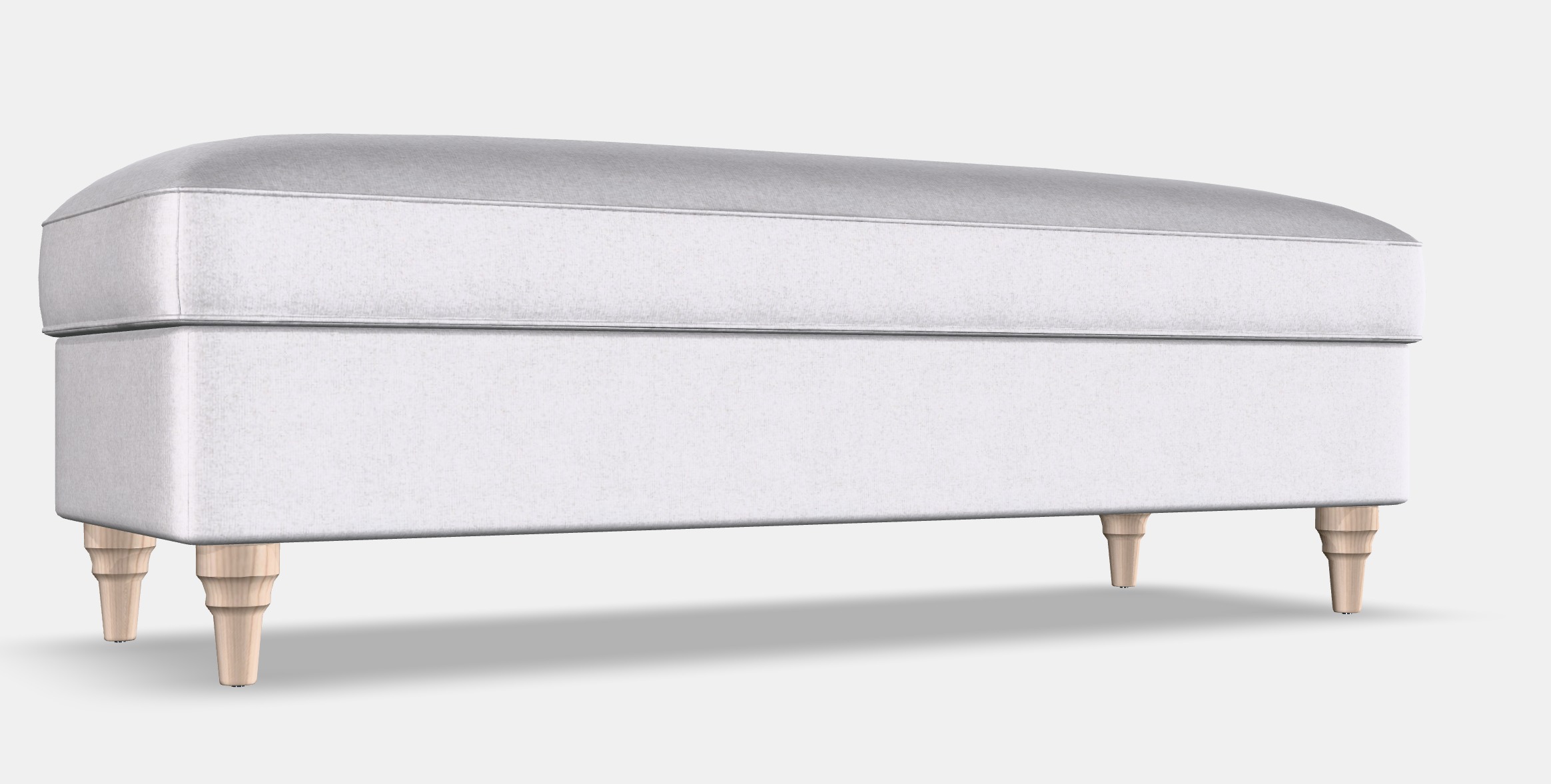 ESSEBODA Bench with storage 2 Low-poly 3D model_2