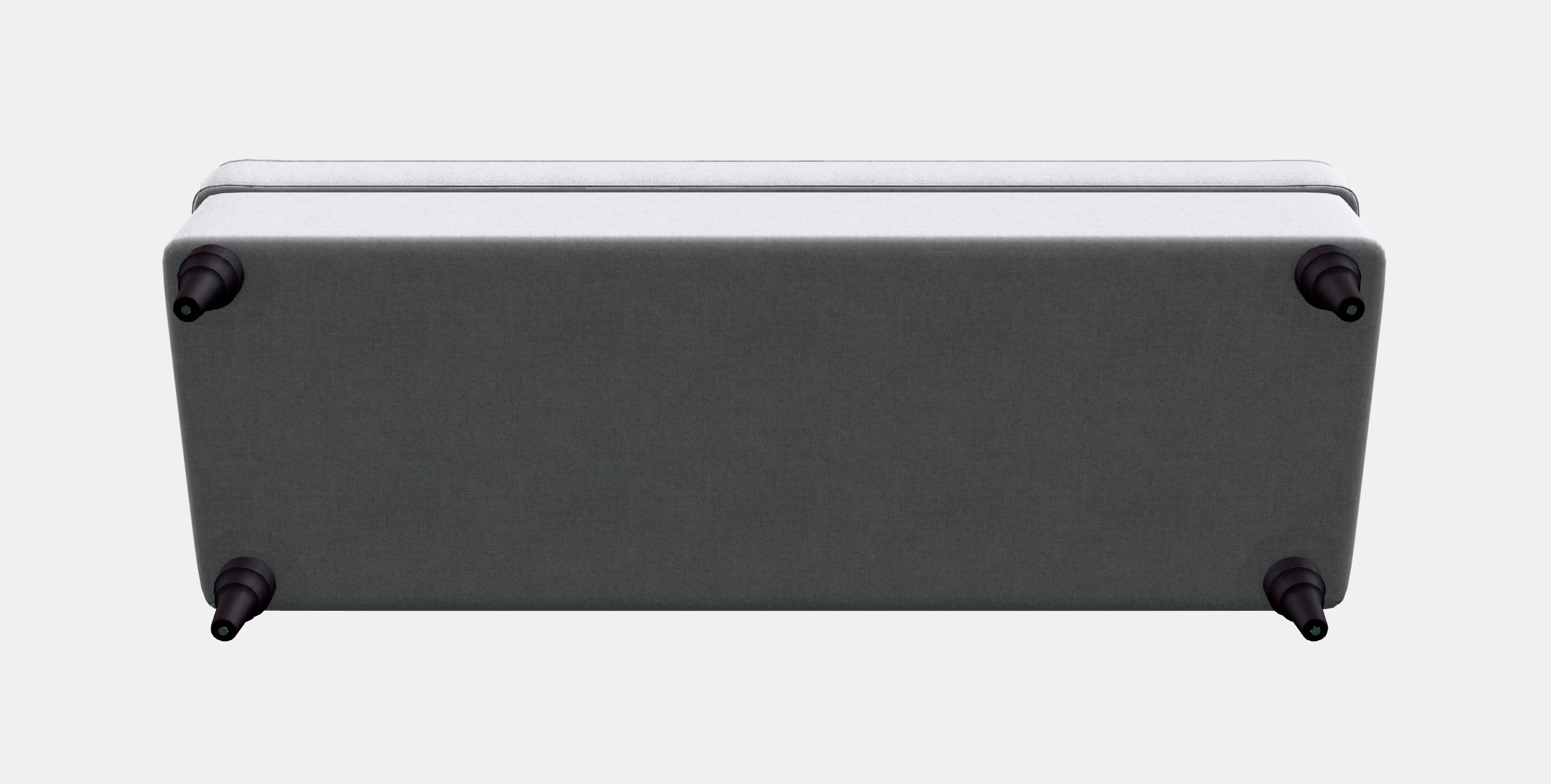 ESSEBODA Bench with storage 3 Low-poly 3D model_8