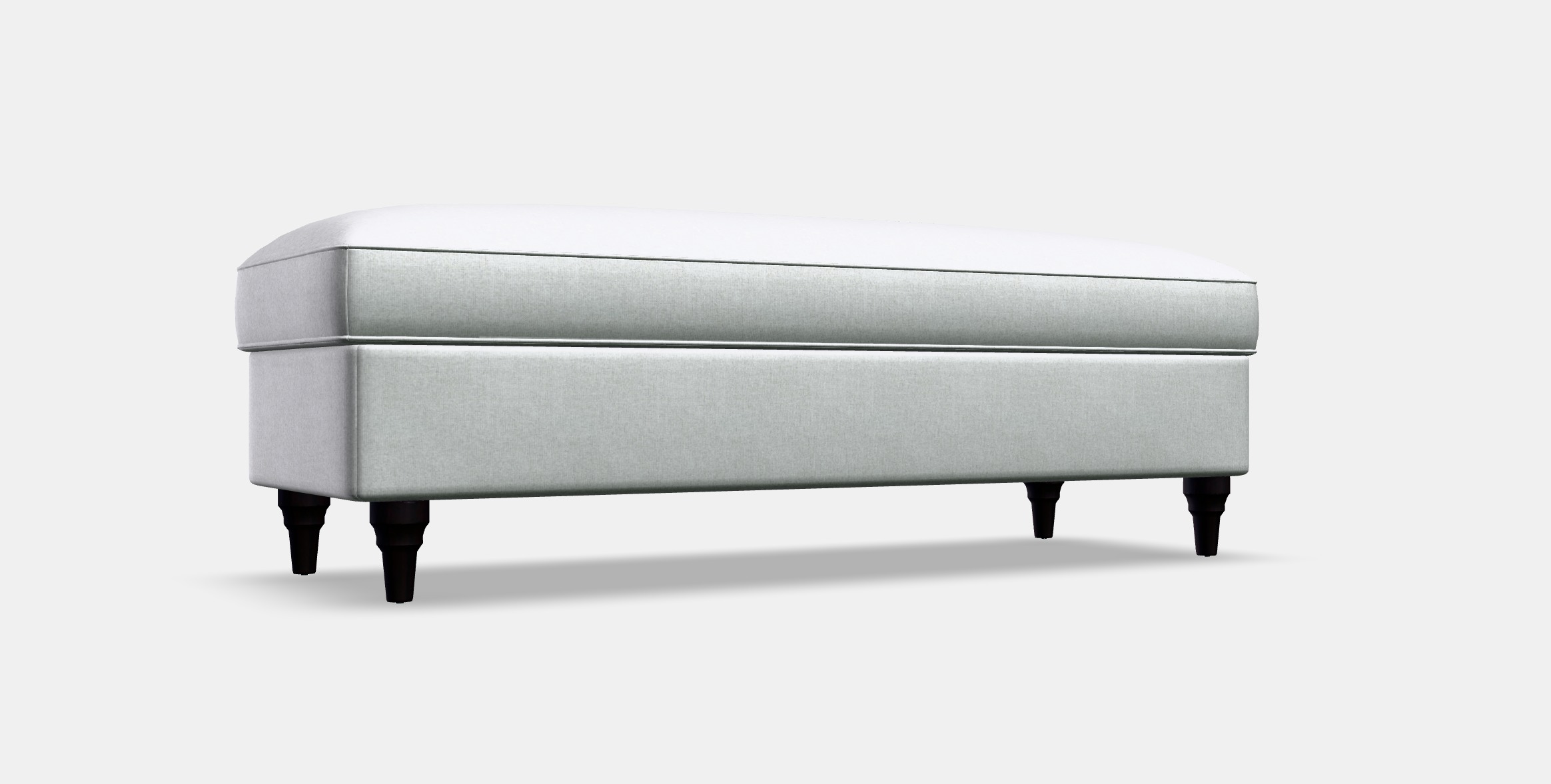 ESSEBODA Bench with storage 3 Low-poly 3D model_9