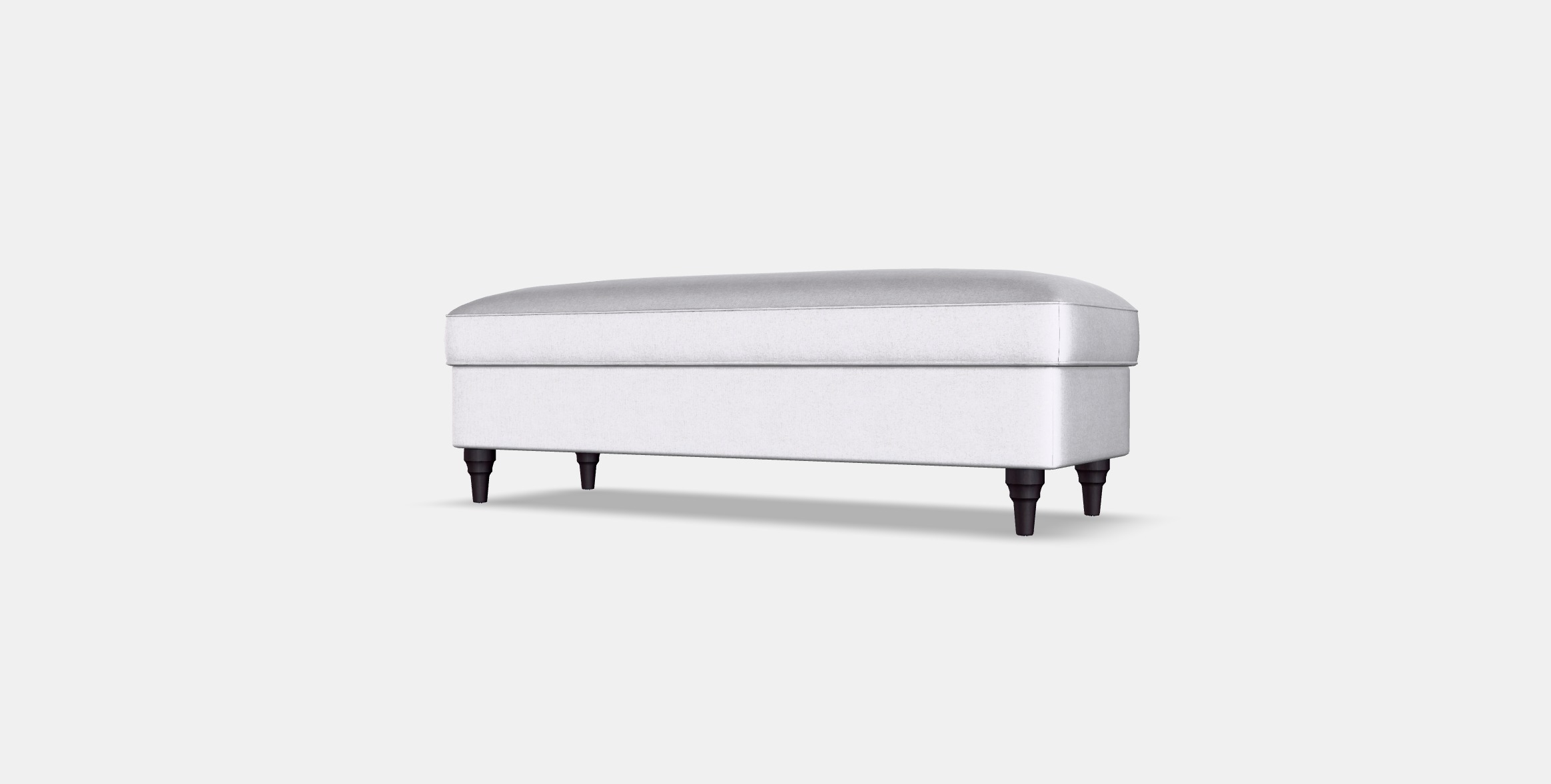 ESSEBODA Bench with storage 3 Low-poly 3D model_5