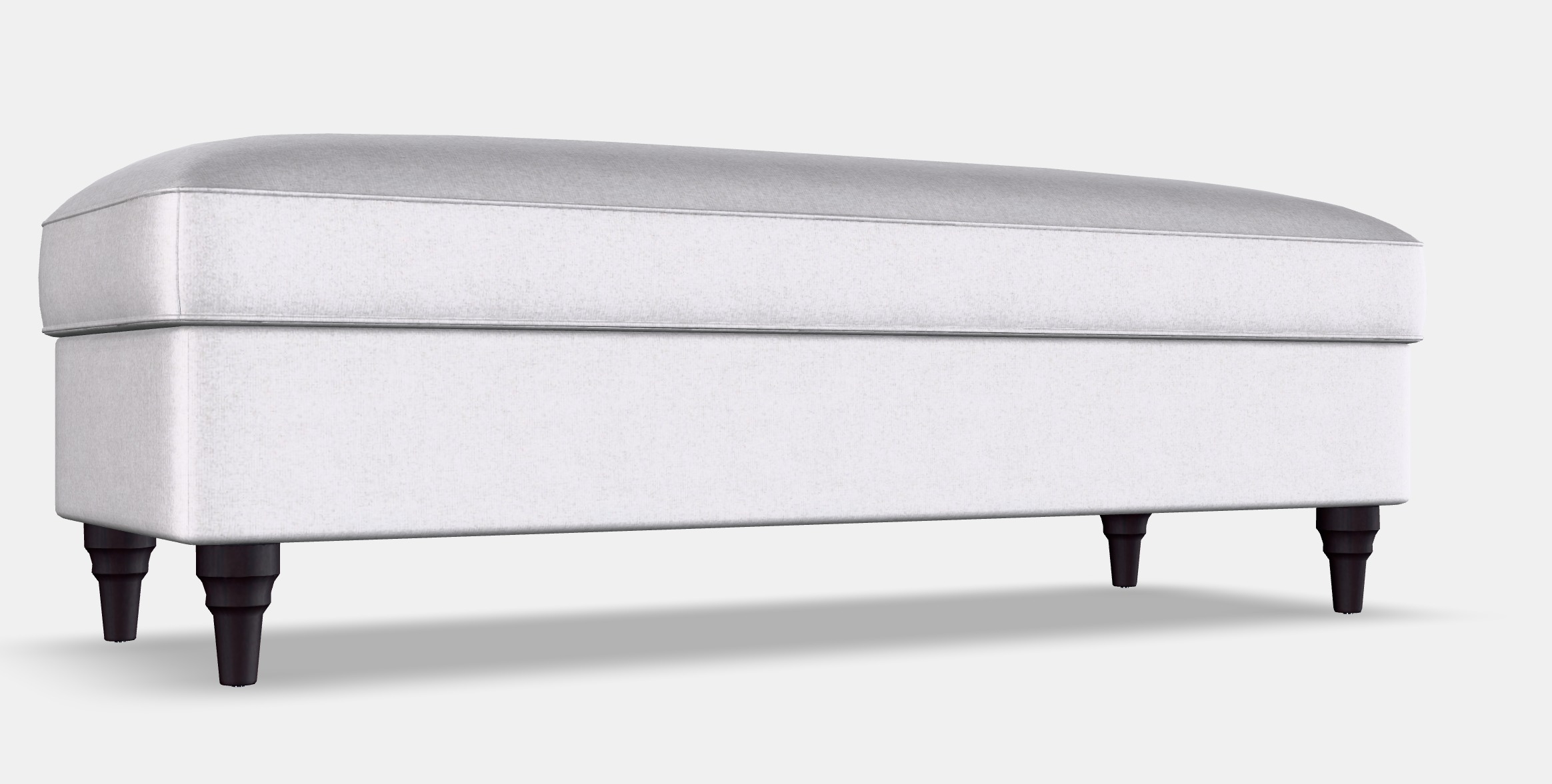 ESSEBODA Bench with storage 3 Low-poly 3D model_2