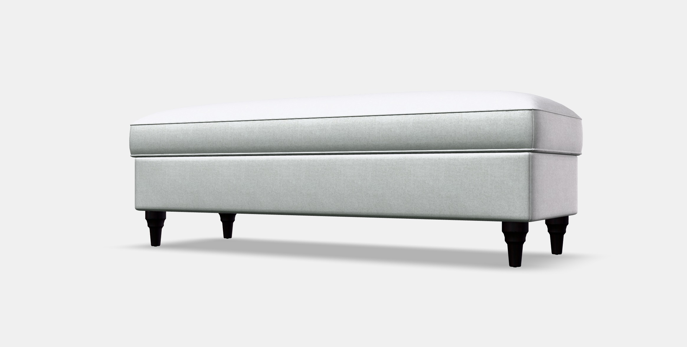 ESSEBODA Bench with storage 3 Low-poly 3D model_13