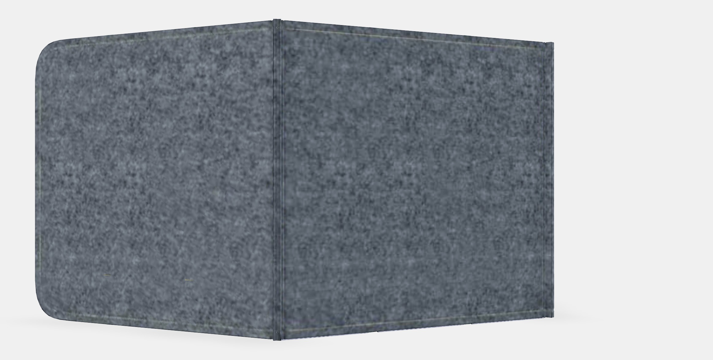 OVNING Desk divider with compartments Low-poly 3D model_4