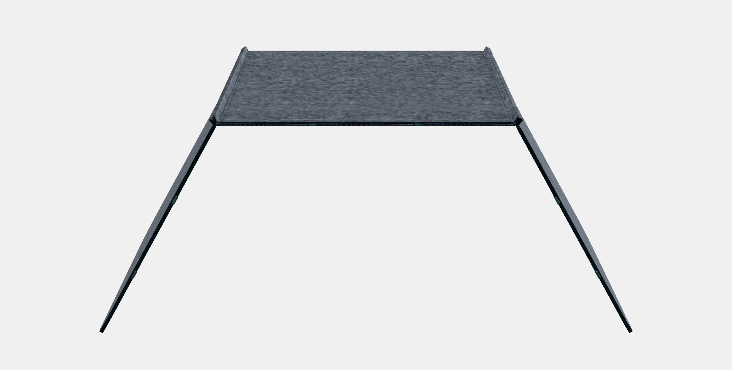 OVNING Desk divider with compartments Low-poly 3D model_8