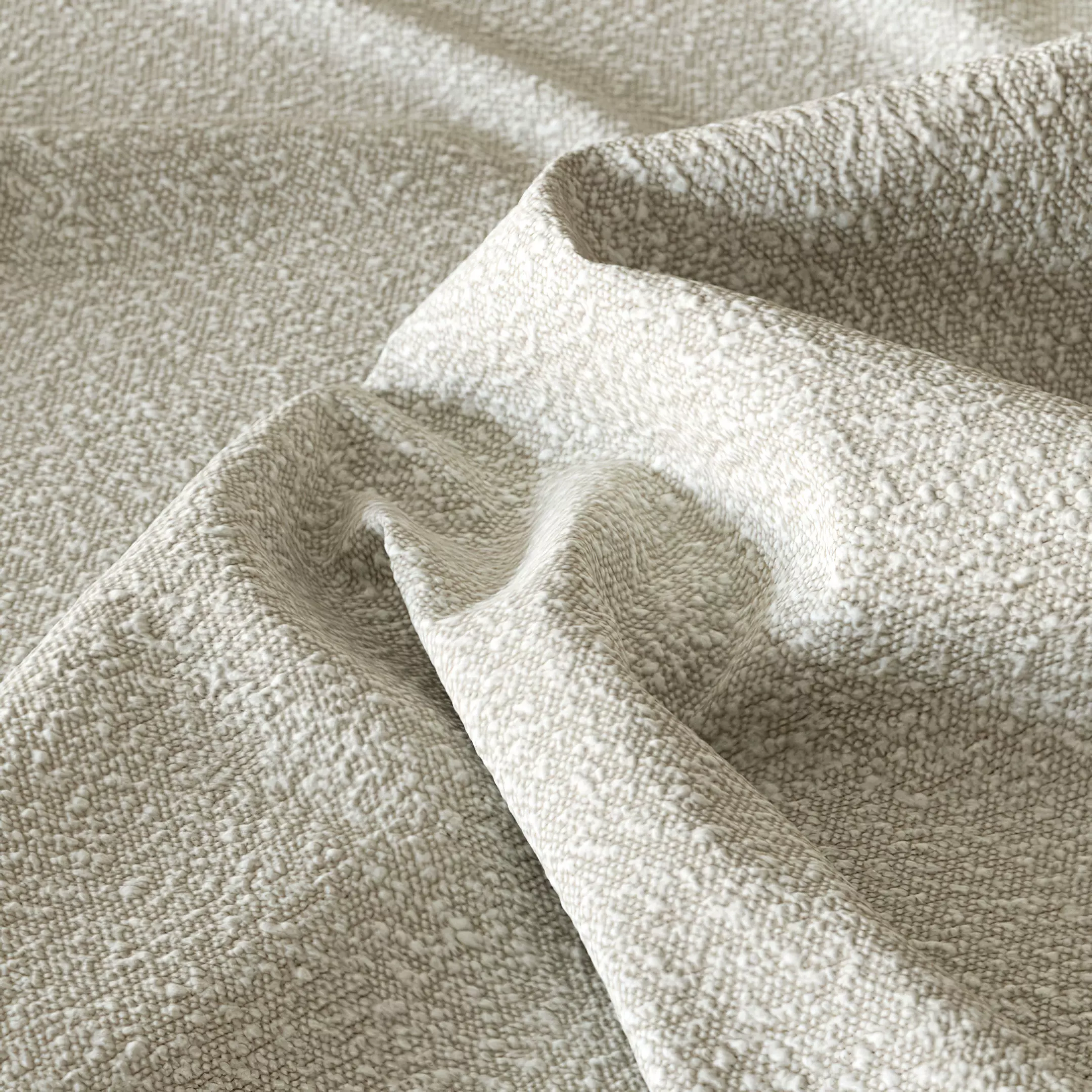Fabric Boucle Pearl 4k PBR Texture_0