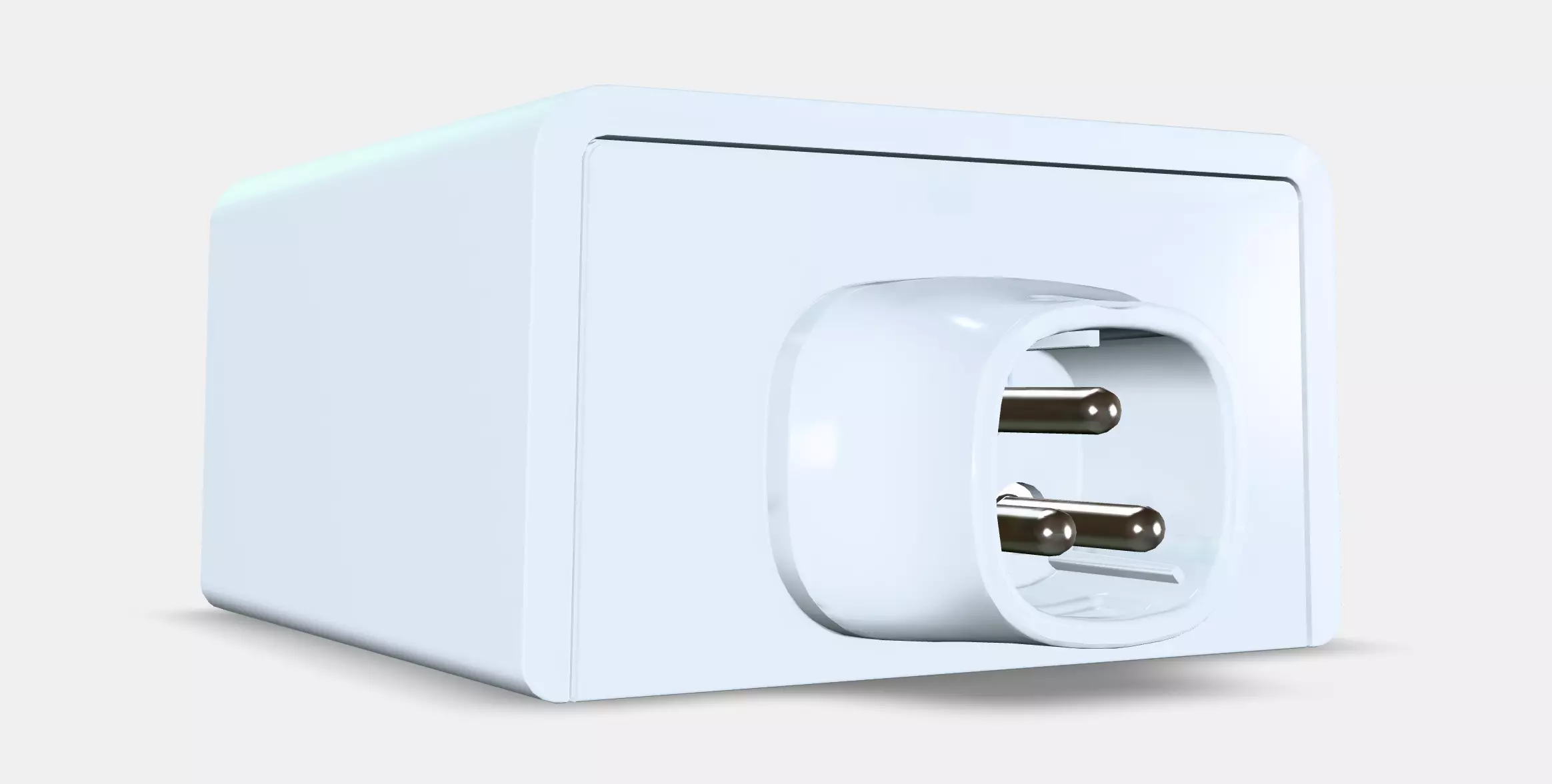 ASKVADER USB charger Low-poly 3D model_0