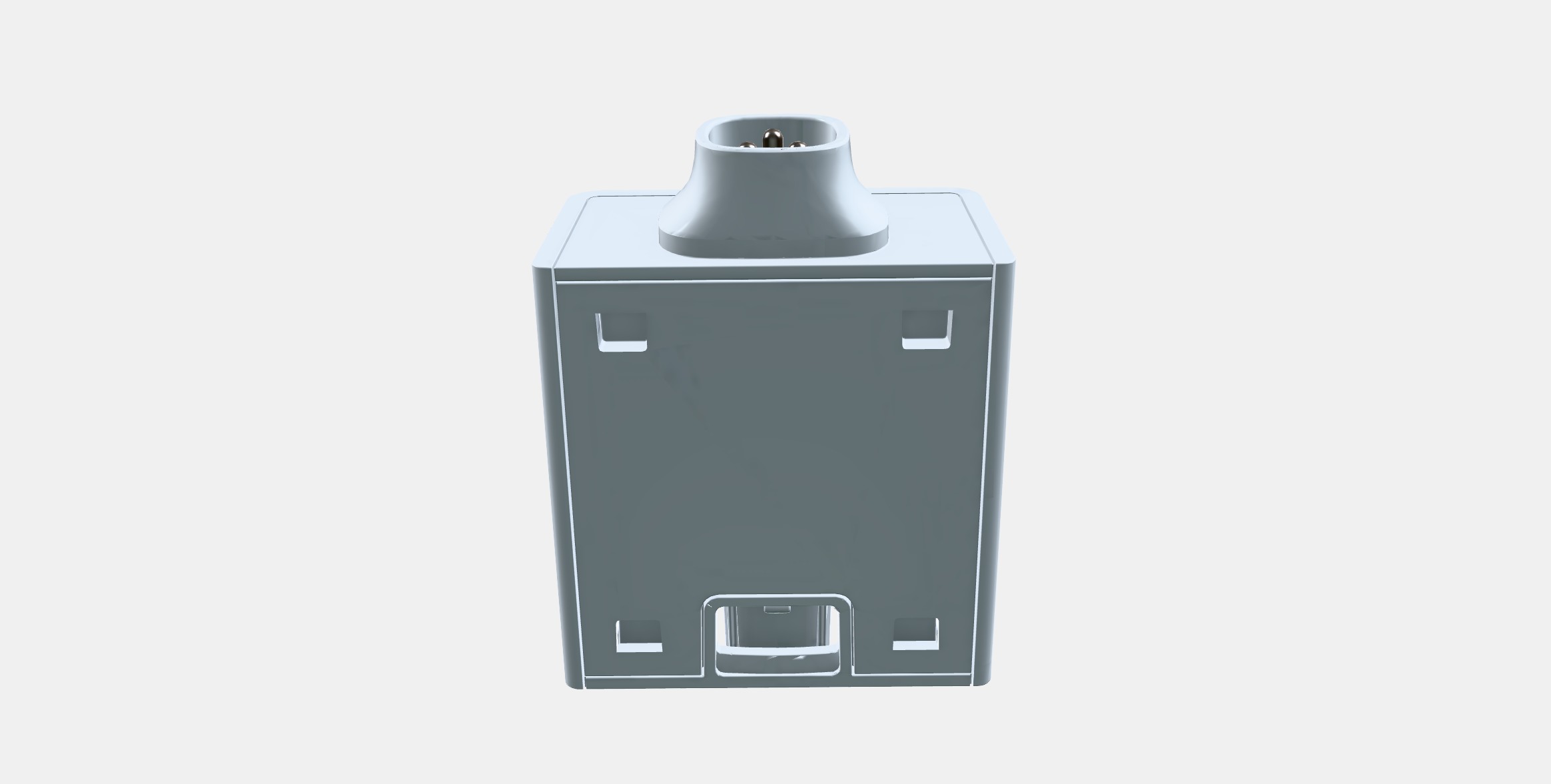 ASKVADER USB charger Low-poly 3D model_7