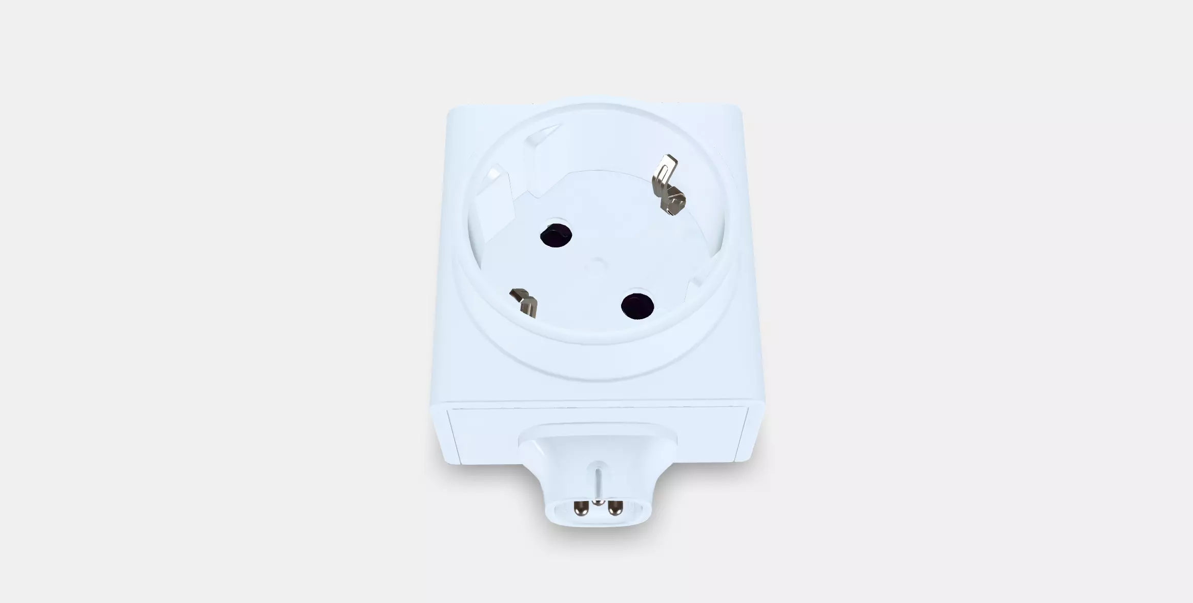 ASKVADER 1-way socket Low-poly 3D model