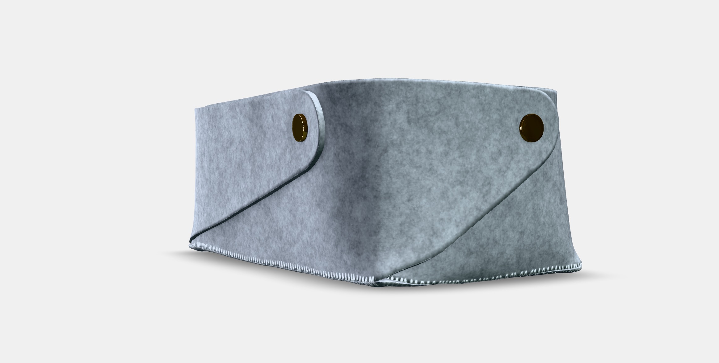 PUDDA Basket 1 Low-poly 3D model_10