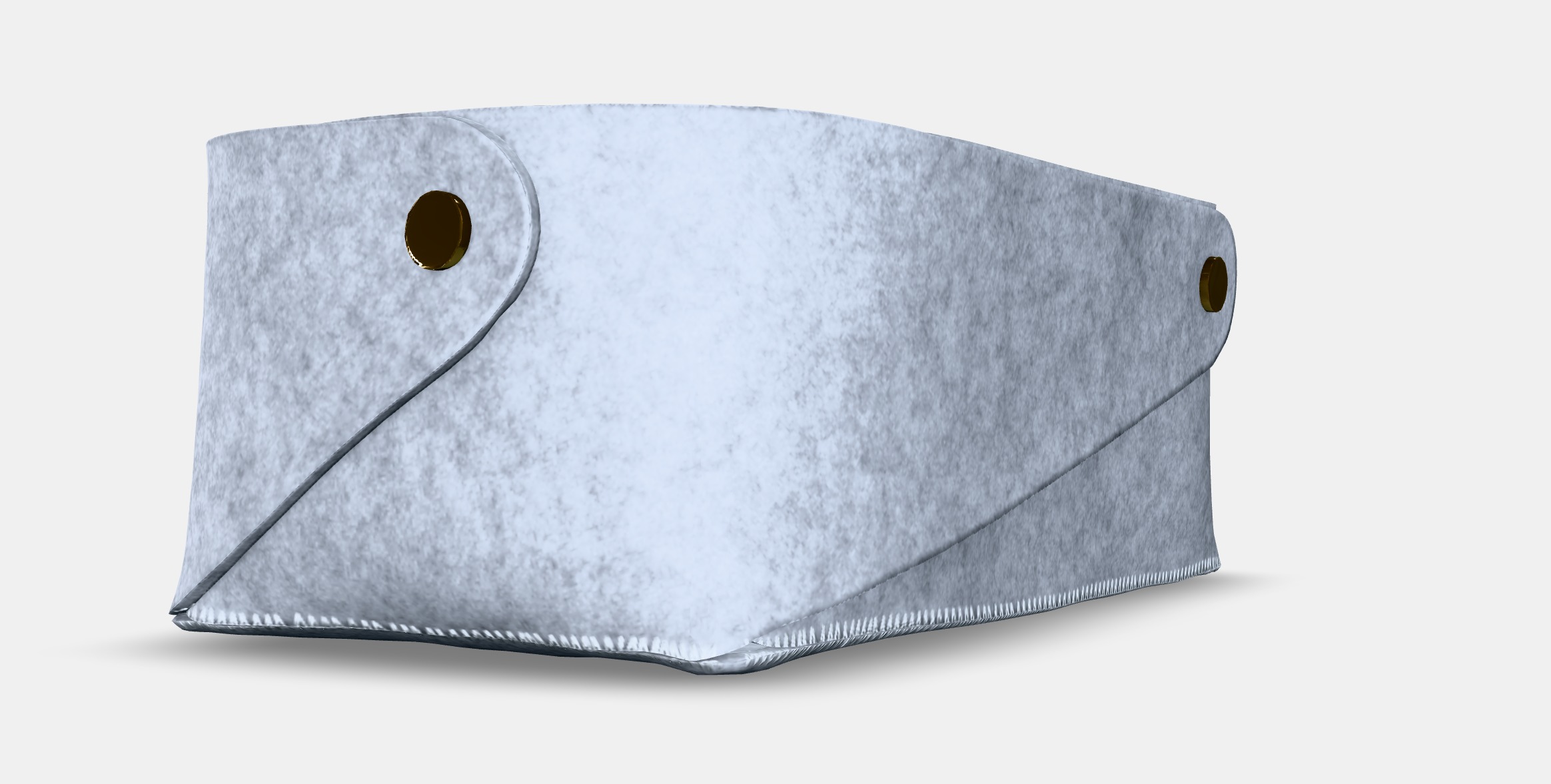 PUDDA Basket 1 Low-poly 3D model_9