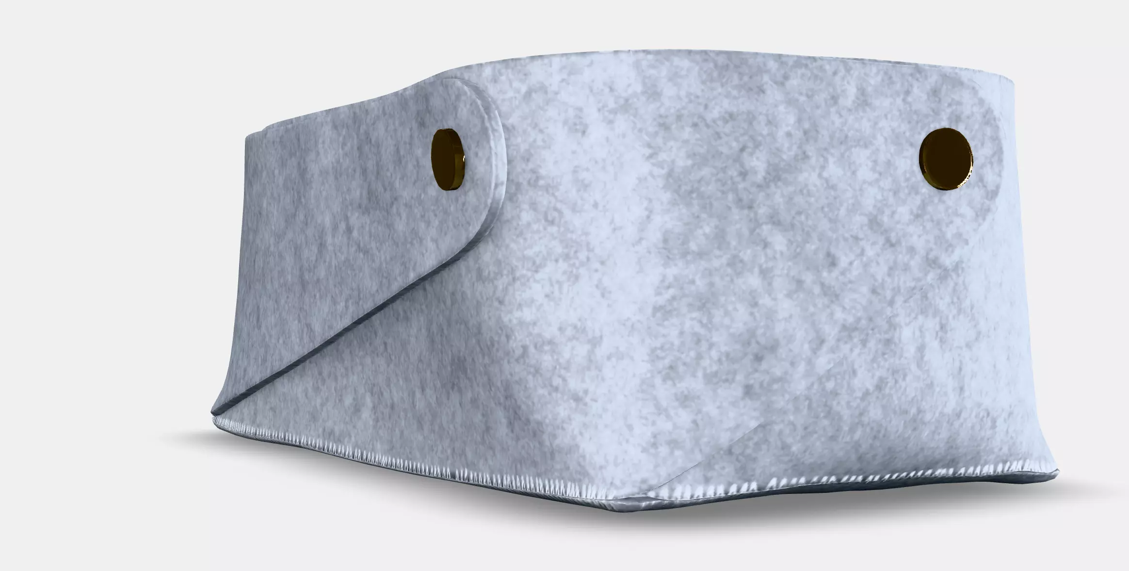 PUDDA Basket 1 Low-poly 3D model_0