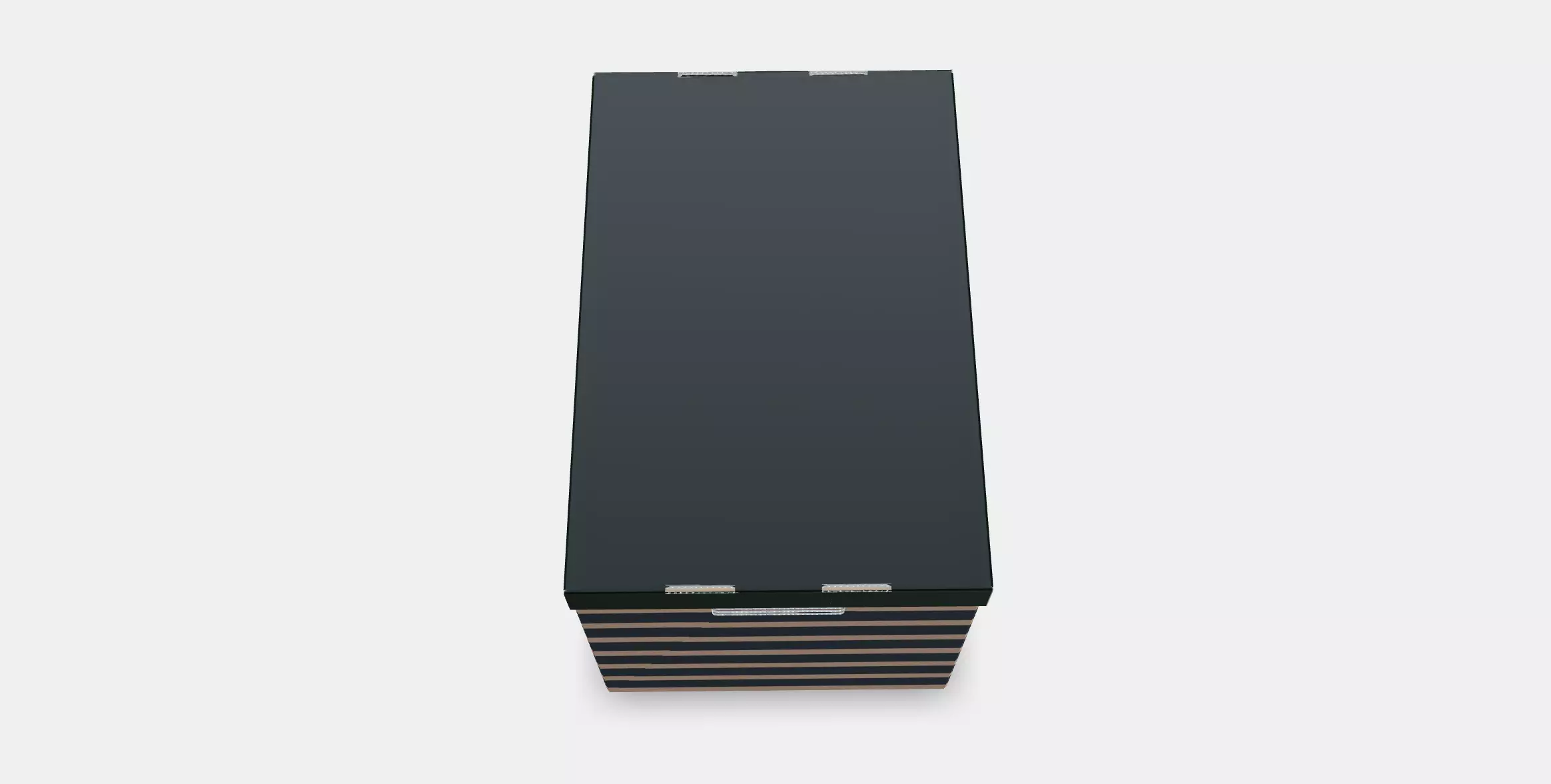 PINGLA Box with lid Low-poly 3D model_0