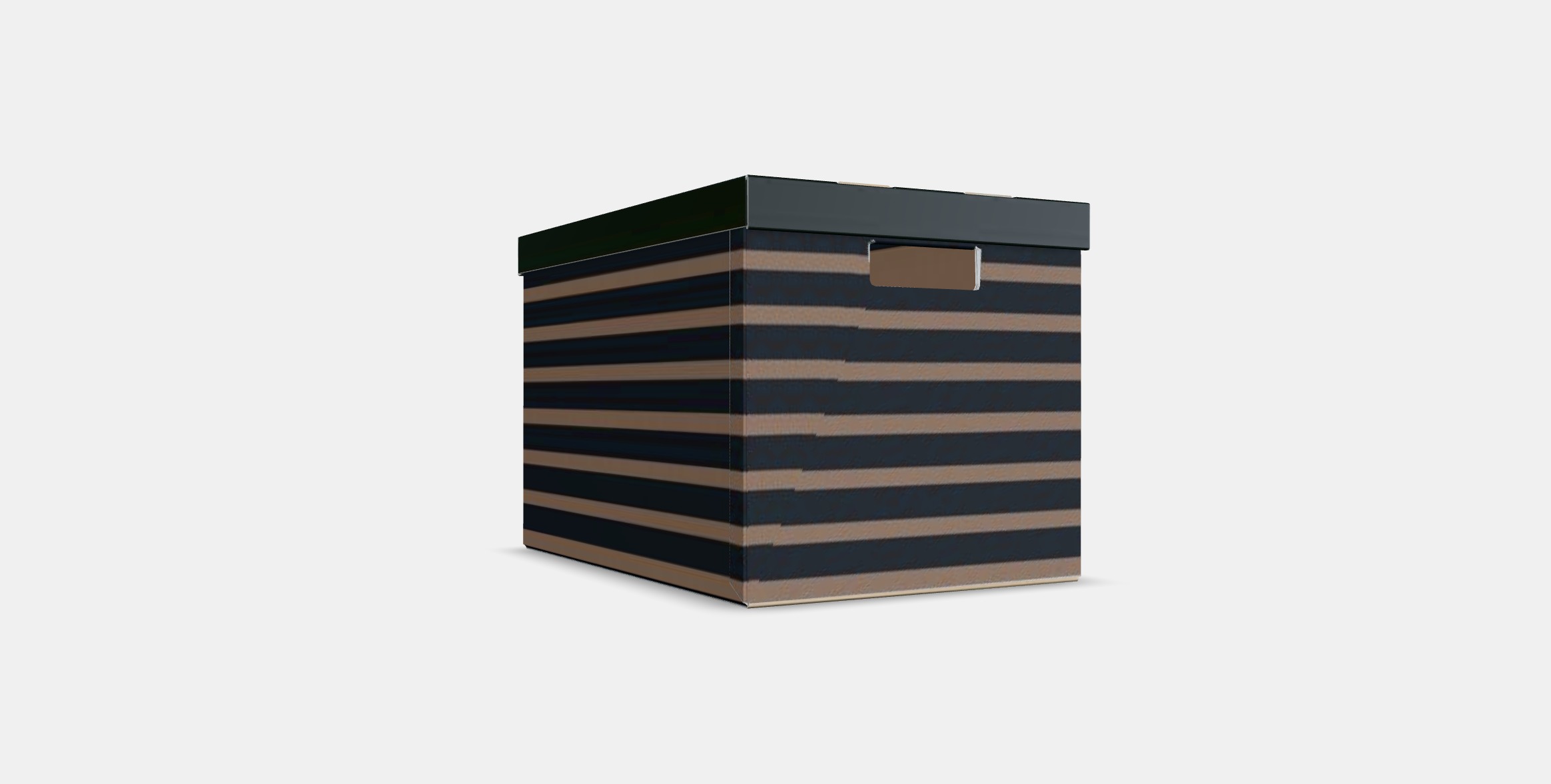 PINGLA Box with lid Low-poly 3D model_16