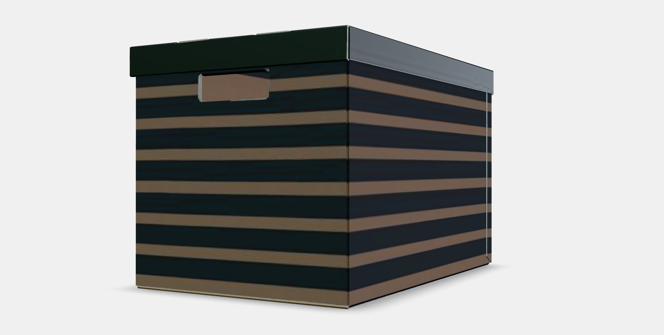 PINGLA Box with lid Low-poly 3D model_13