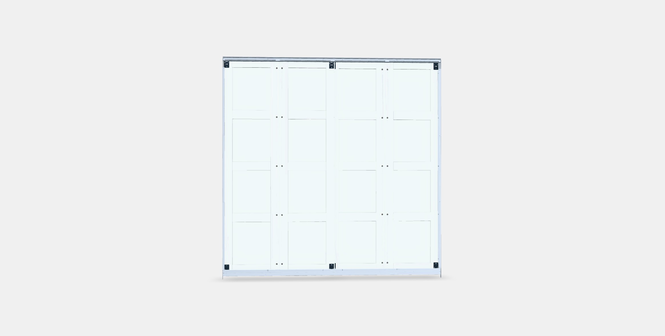 BERGSBO Pair of sliding doors Low-poly 3D model_14