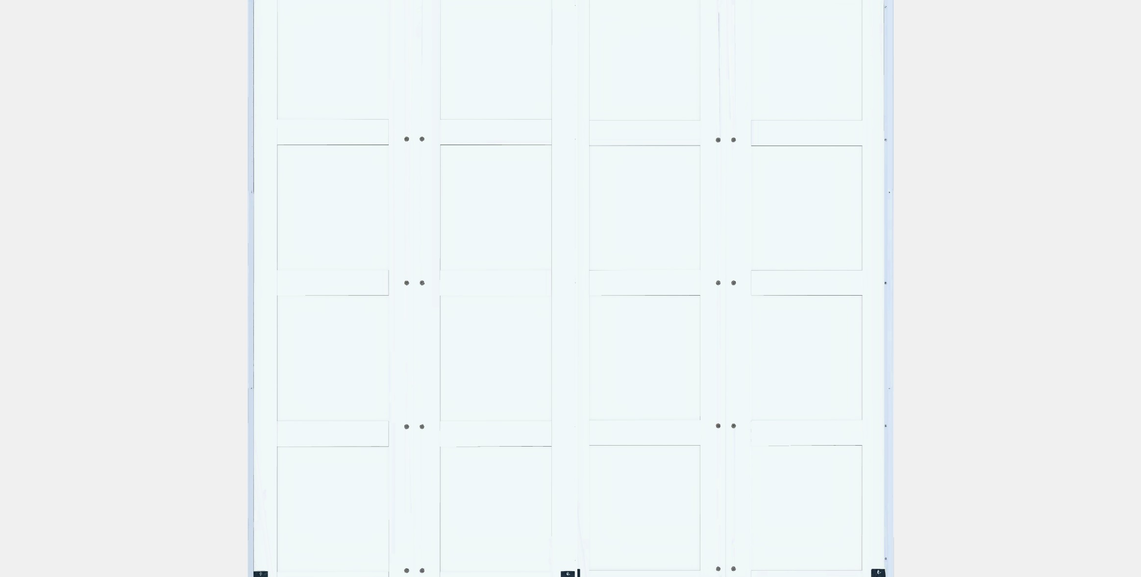 BERGSBO Pair of sliding doors Low-poly 3D model_15