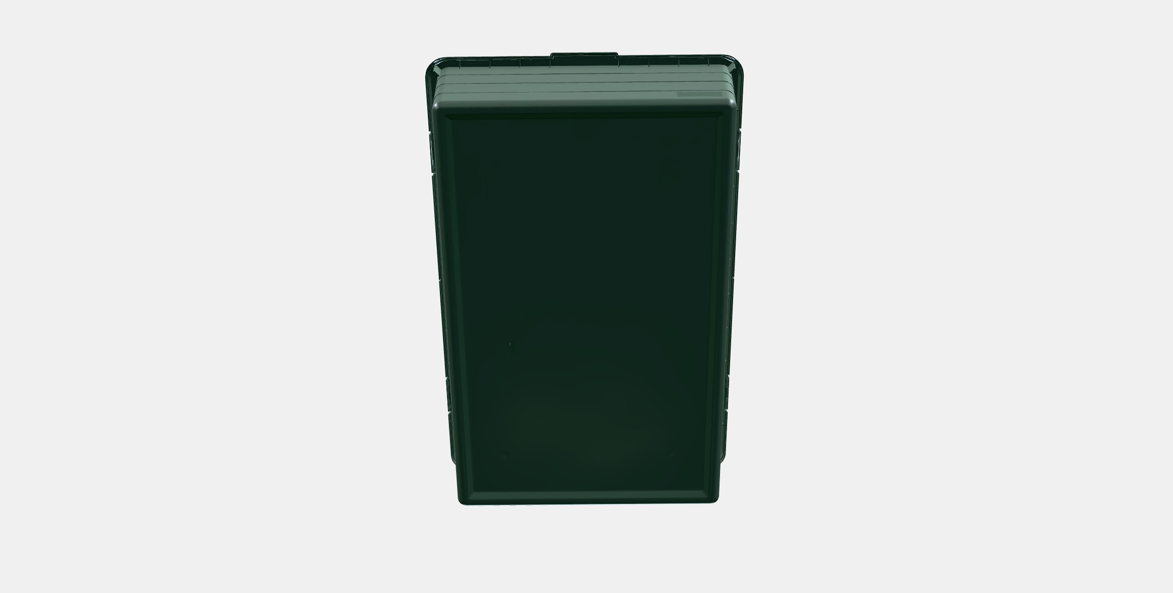 SOCKERBIT Storage box with lid 4 Low-poly 3D model_7