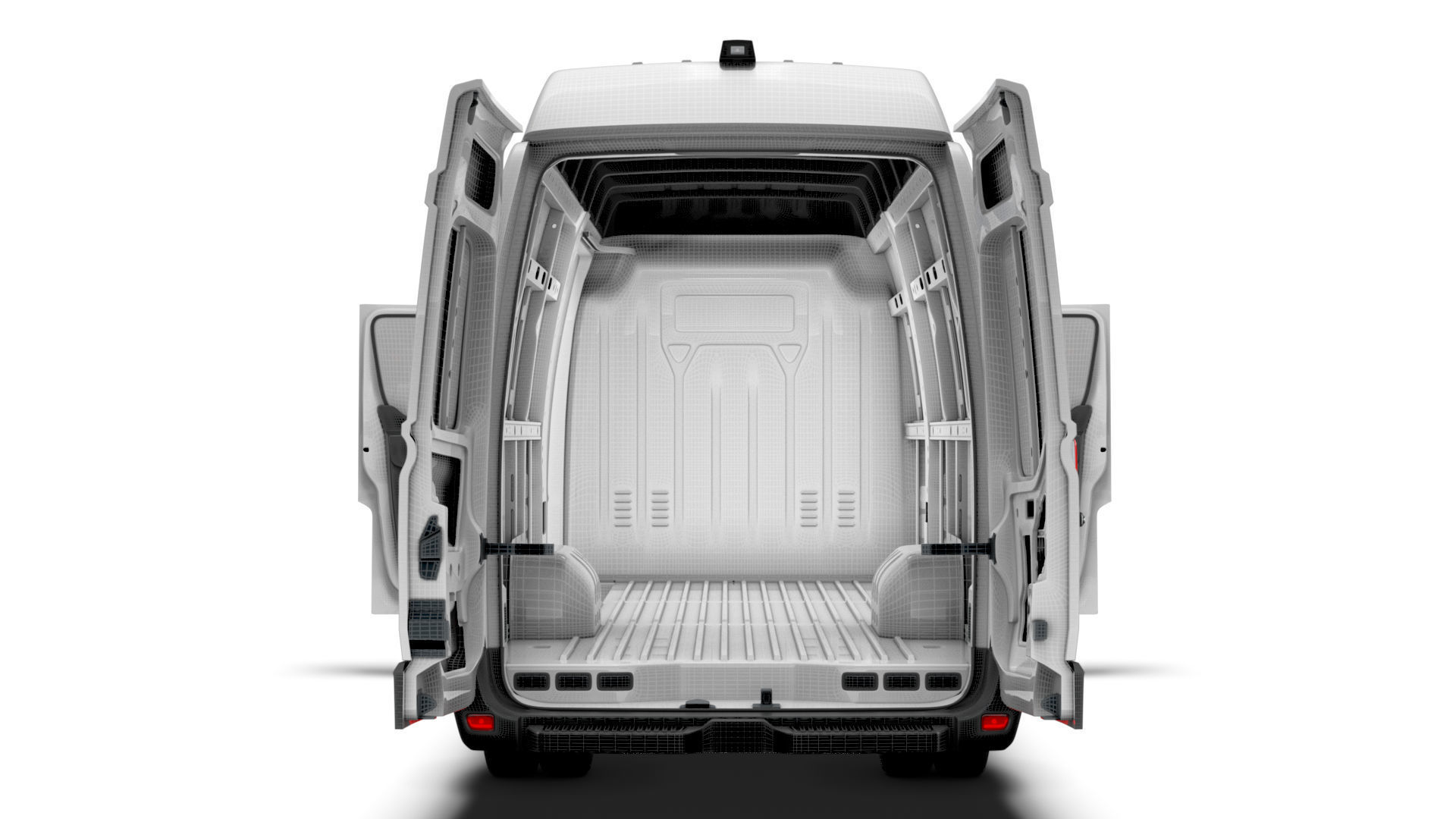 Vauxhall Movano Van L4H3 HQInterior 2021 3D model_26