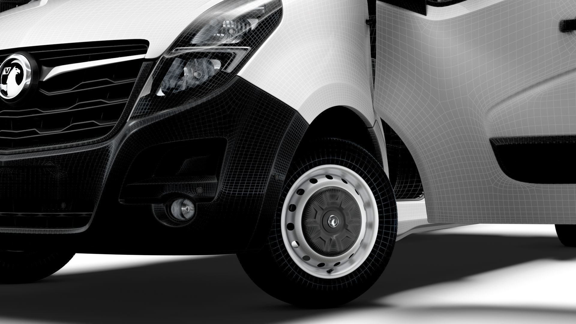 Vauxhall Movano Van L4H3 HQInterior 2021 3D model_19