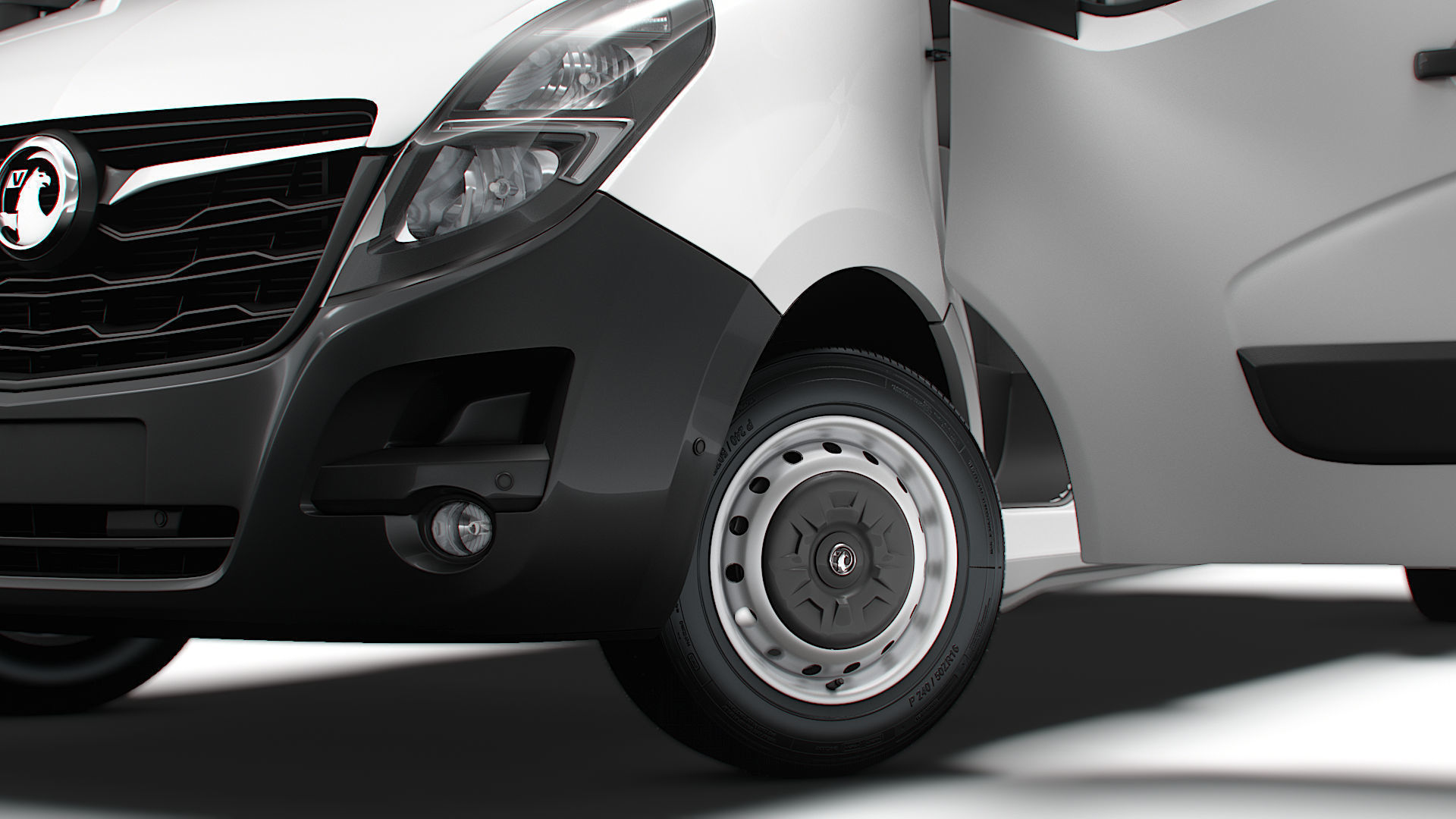 Vauxhall Movano Van L4H3 HQInterior 2021 3D model_3