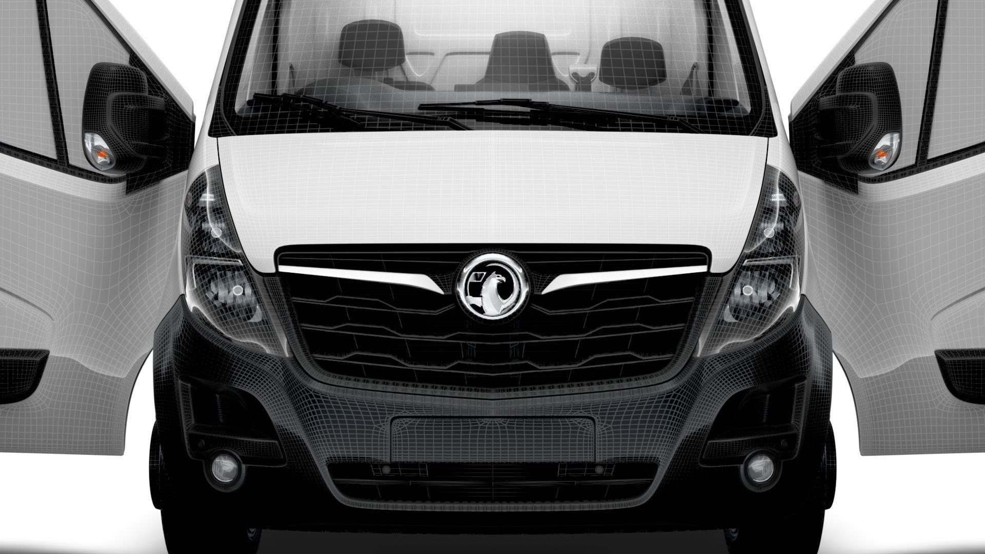 Vauxhall Movano Van L4H3 HQInterior 2021 3D model_23