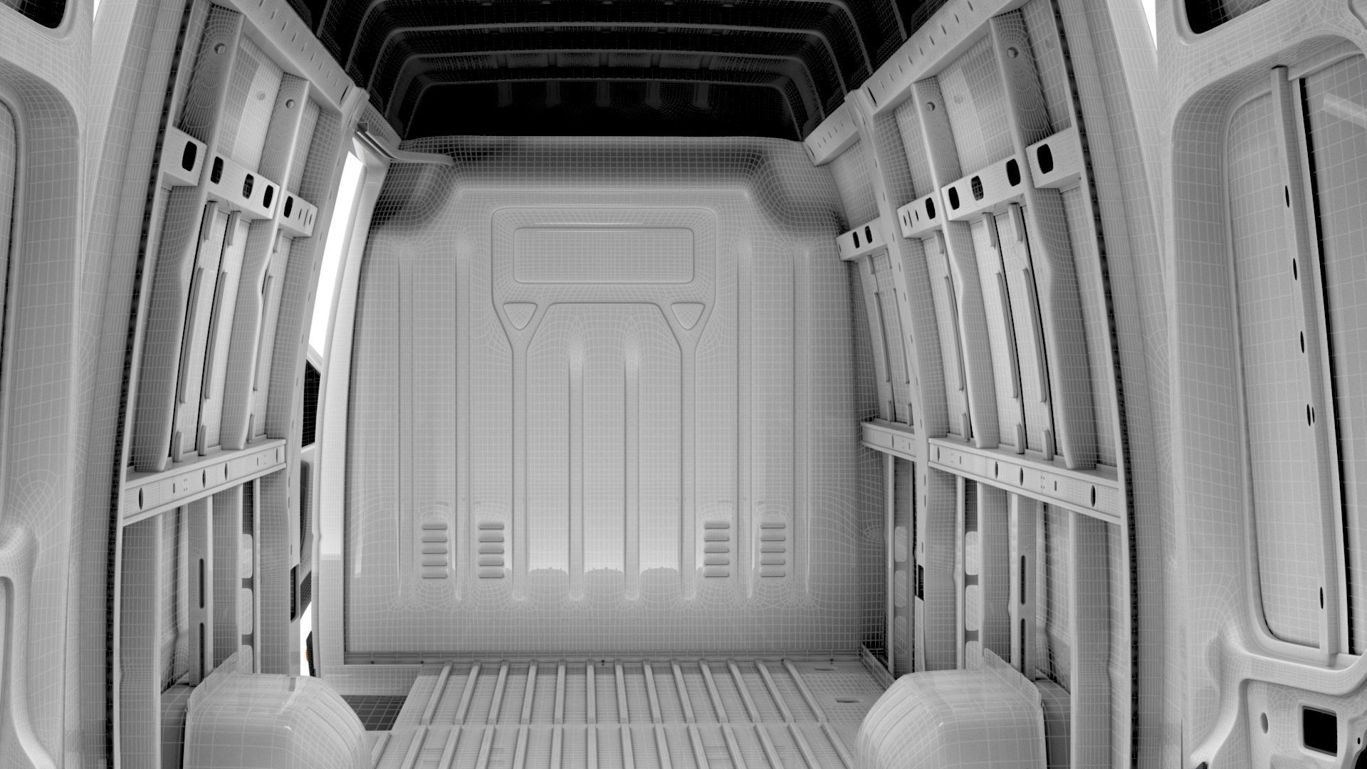 Vauxhall Movano Van L4H3 HQInterior 2021 3D model_29