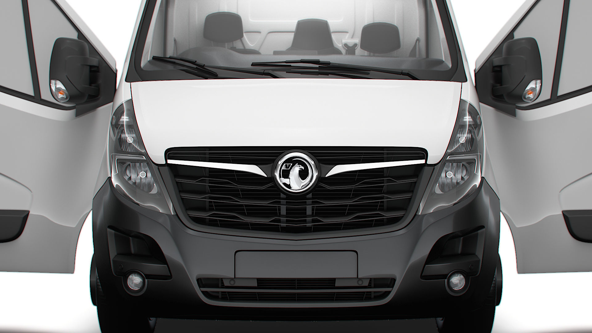 Vauxhall Movano Van L4H3 HQInterior 2021 3D model_9