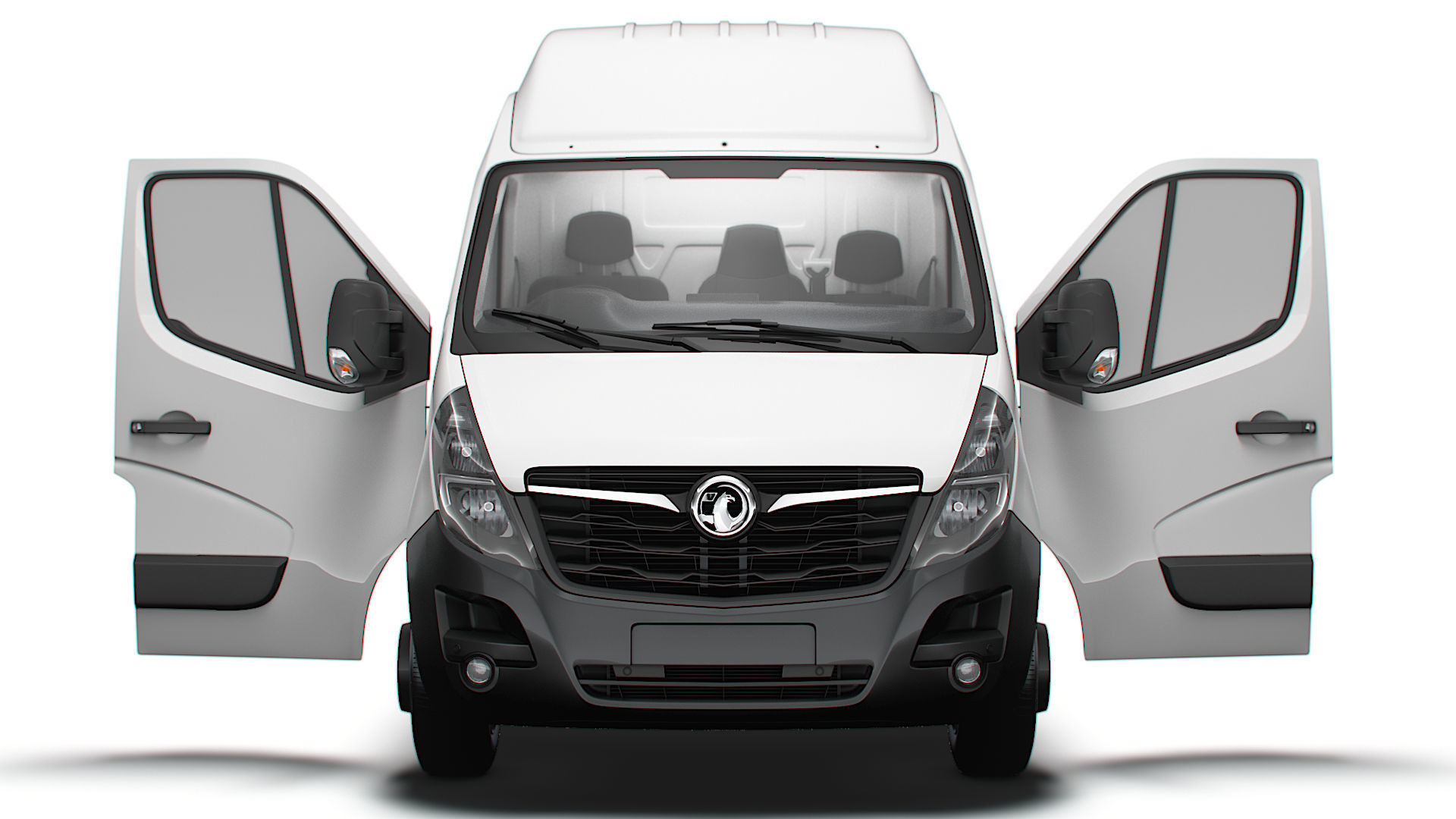 Vauxhall Movano Van L4H3 HQInterior 2021 3D model_8