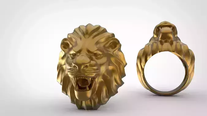 Lion ring