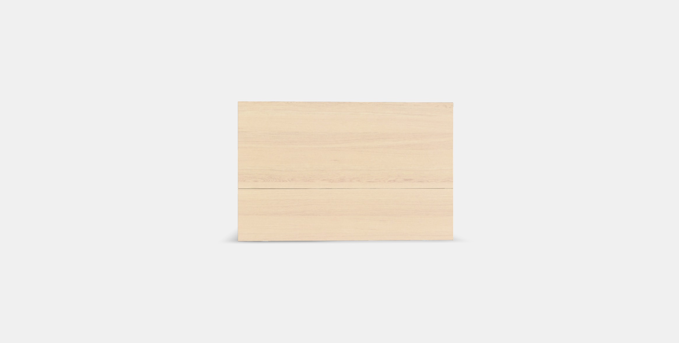 MALM Bed frame high w 4 storage boxes 4 Low-poly 3D model_13