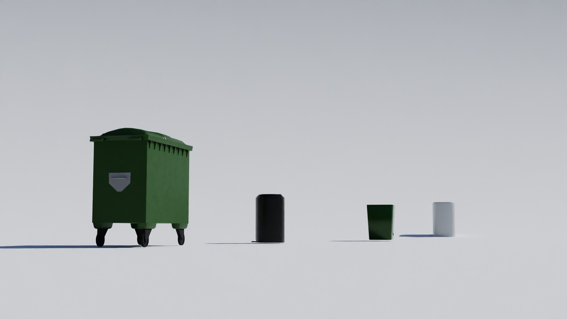 Free 3d low poly bin Free low-poly 3D model_8